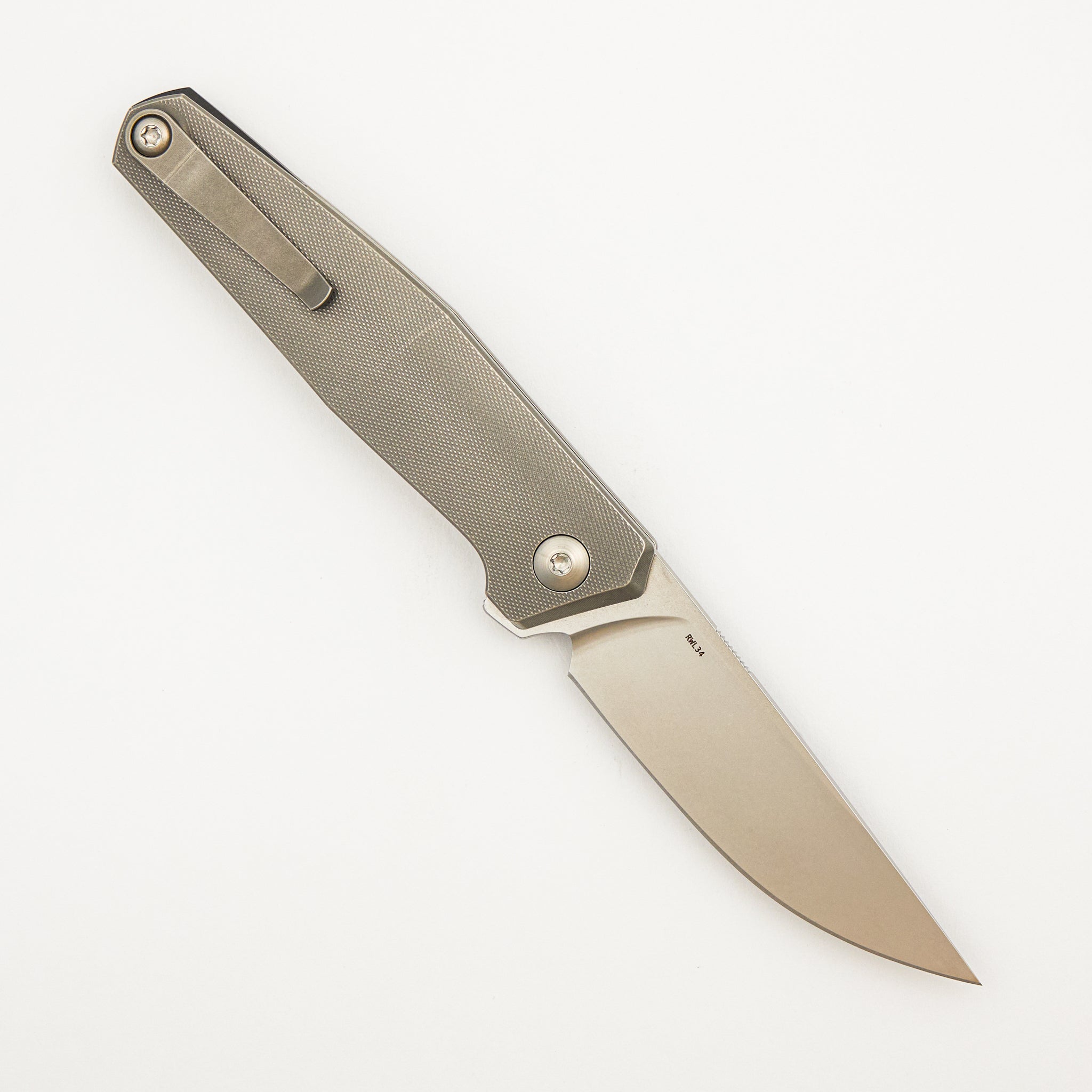 Toko - Grey/Satin Titanium Handle - Zirconium Backspacer - RWL34 Blade