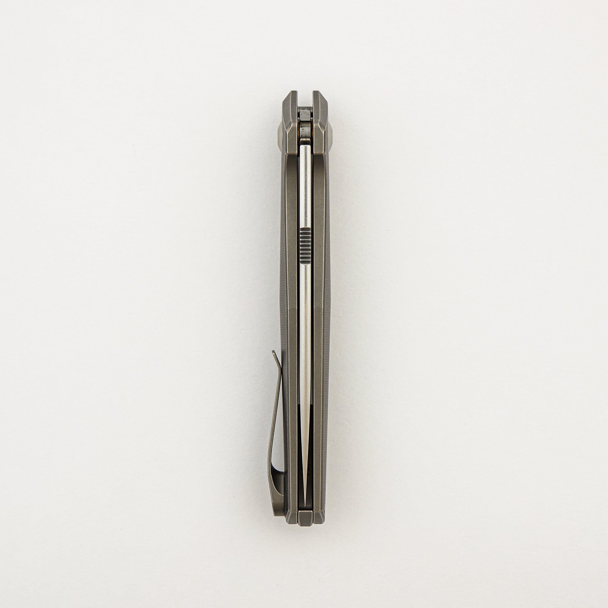 Toko - Grey/Satin Titanium Handle - RWL34 Blade #494