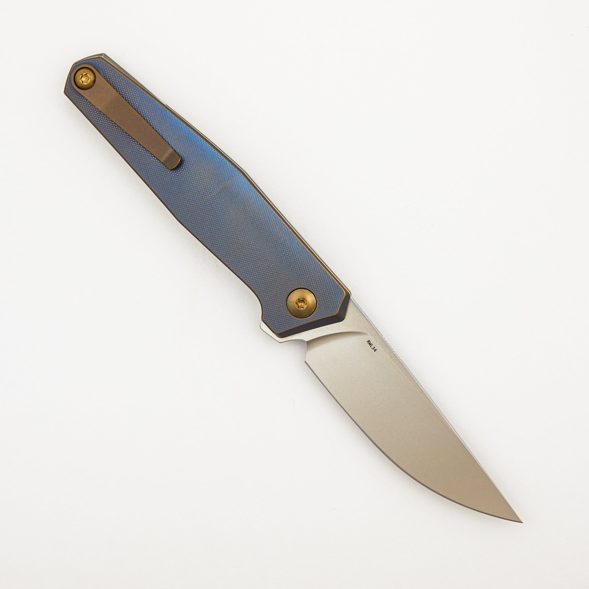Toko - Kobalt/Amber Titanium Handle - RWL34 Blade
