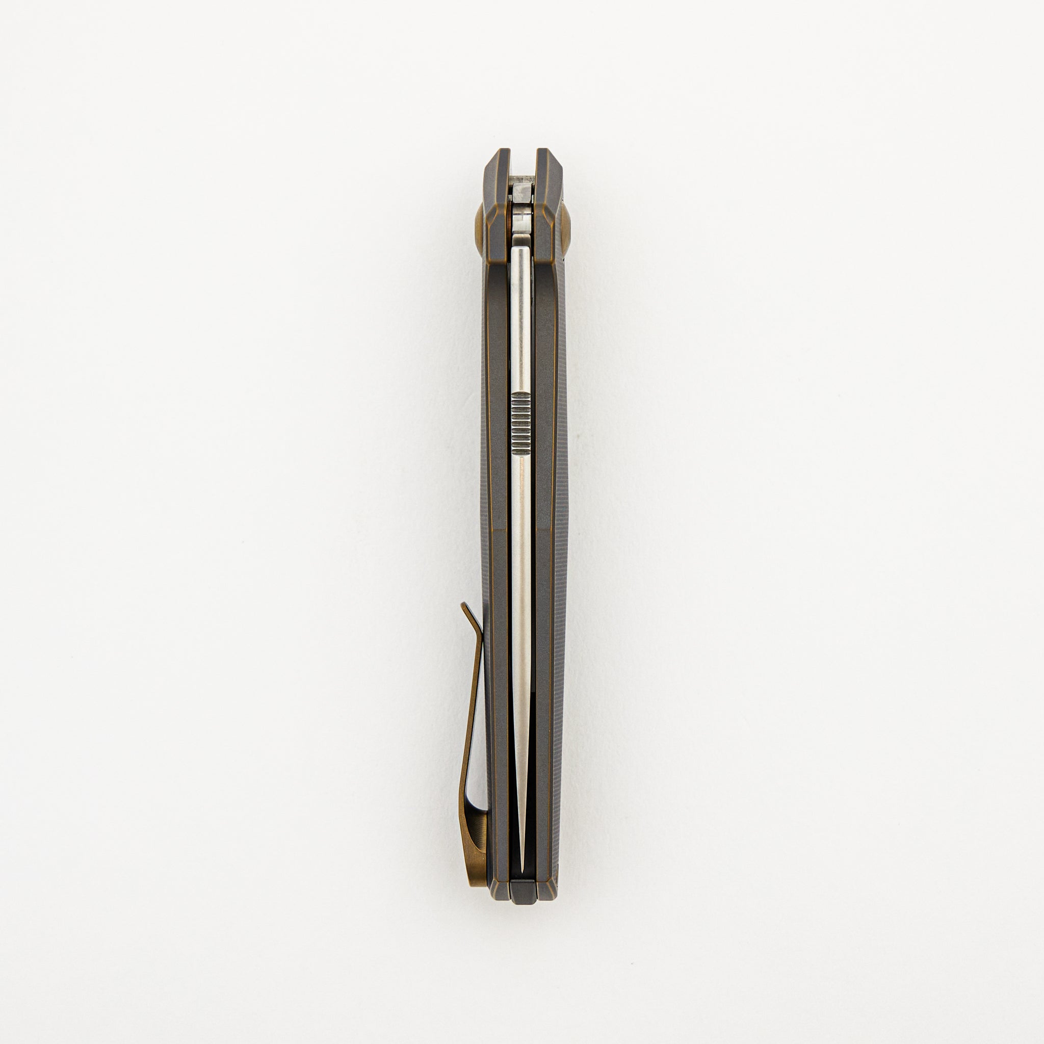 Toko - Kobalt/Amber Titanium Handle - Zirconium Backspacer - RWL34 Blade