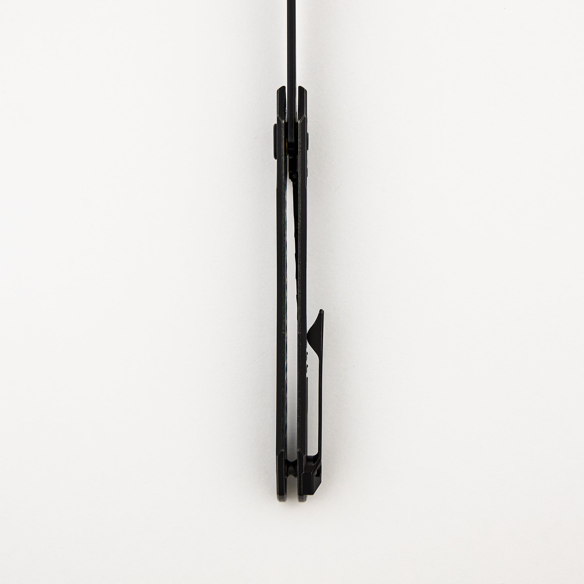 Topaza - LLK490-2 - Black PVD Titanium Handle - Black Stonewashed MagnaCut Blade