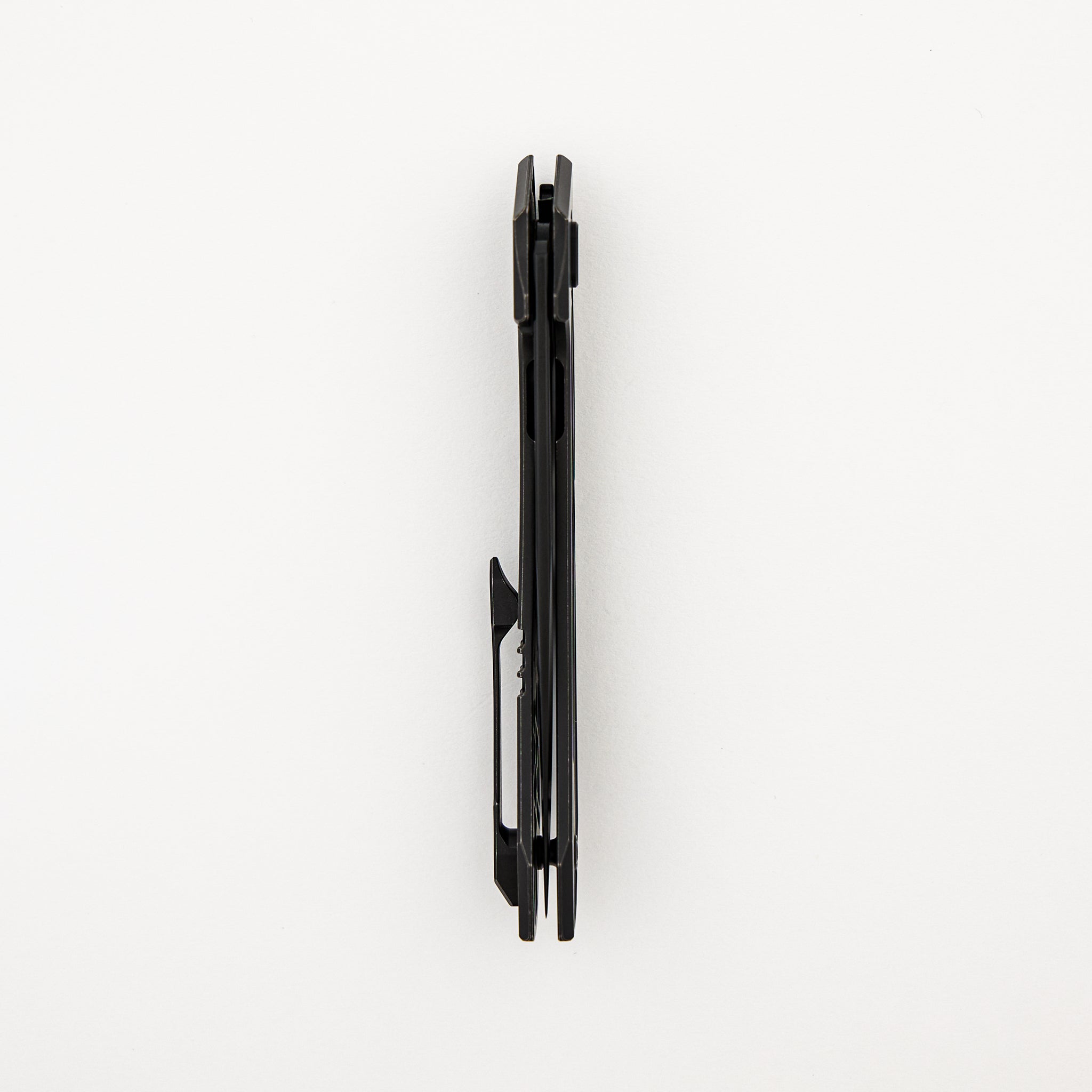 Topaza - LLK490-2 - Black PVD Titanium Handle - Black Stonewashed MagnaCut Blade
