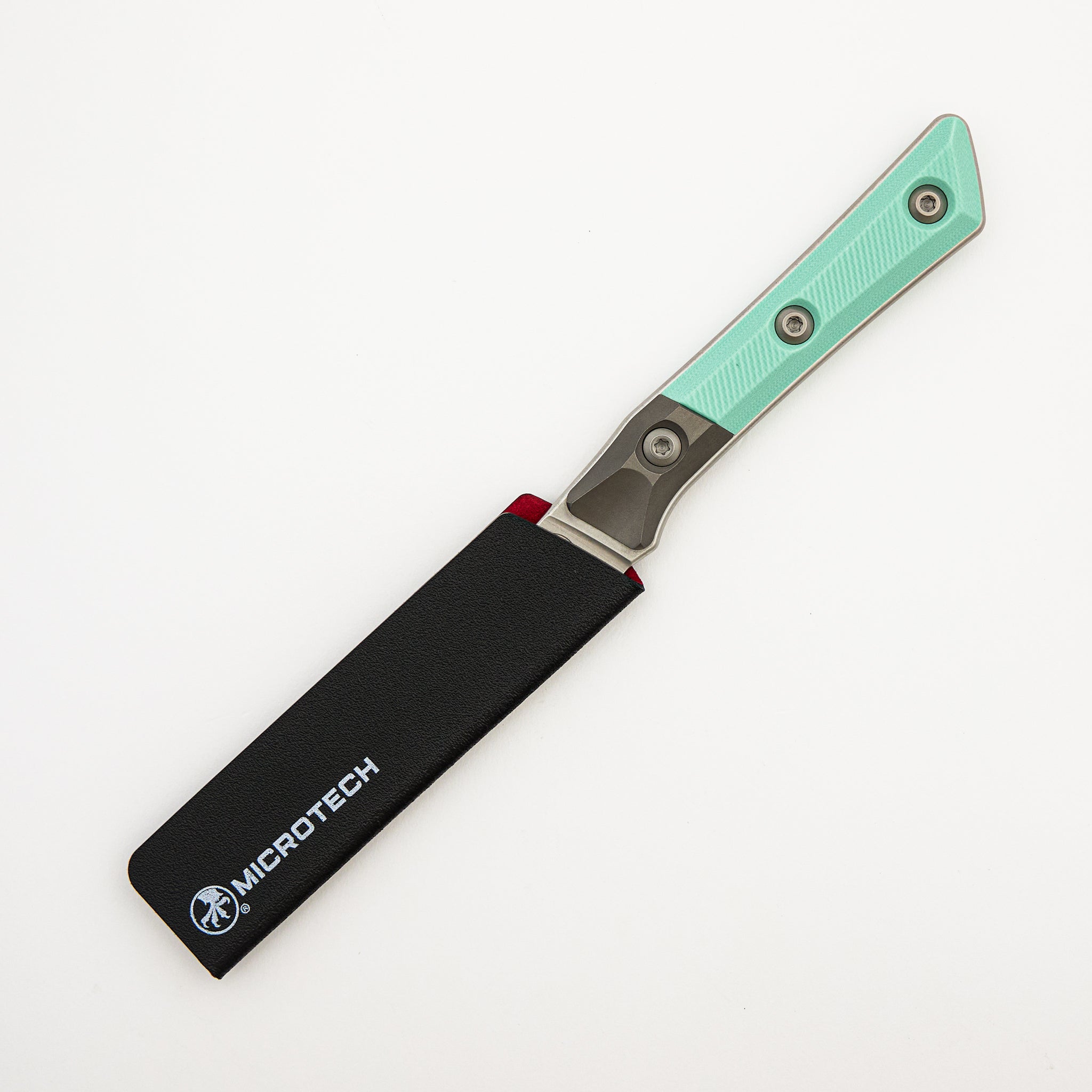 Paring Knife - G10 Caribbean Blue - Bead Blast Bolster - Stonewash Standard - 3500B-10 CA
