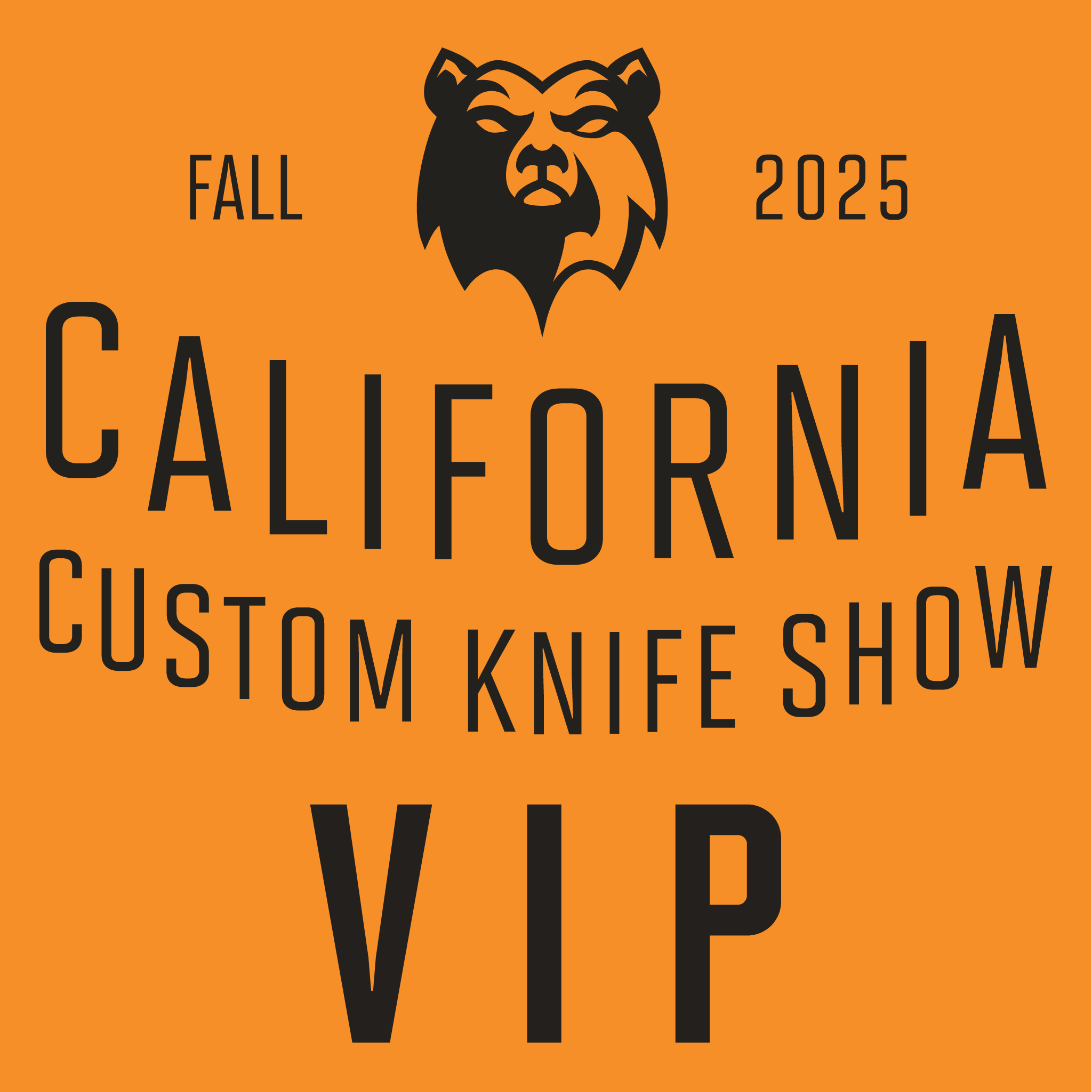 CASH ONLY AT THE SHOW - 2025 CCKS FALL SHOW - VIP PASS