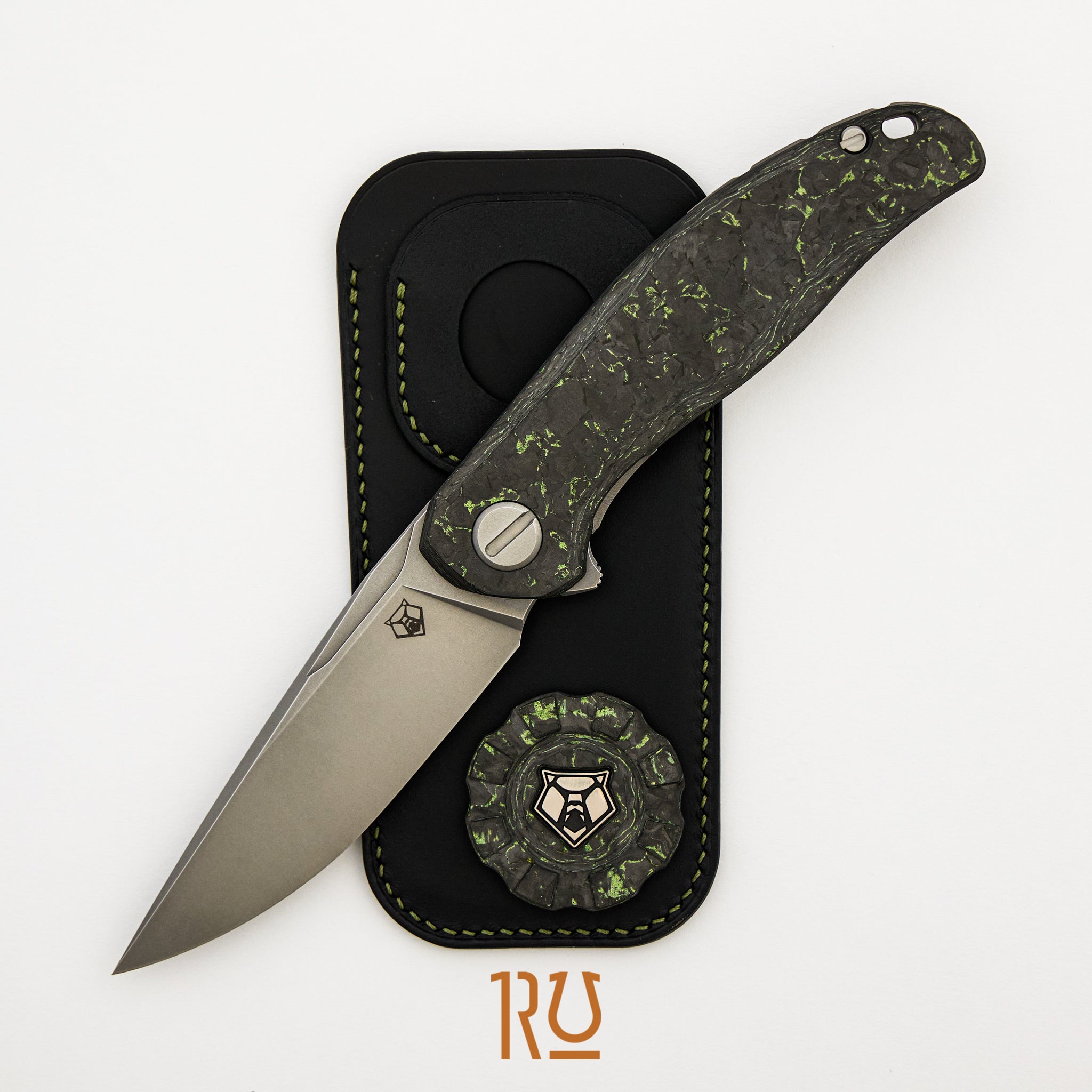 Stellar CF - CCKS Spring 2026 Show Exclusive Set - HiTex Gear Poker Chip - Cova Leather Pouch