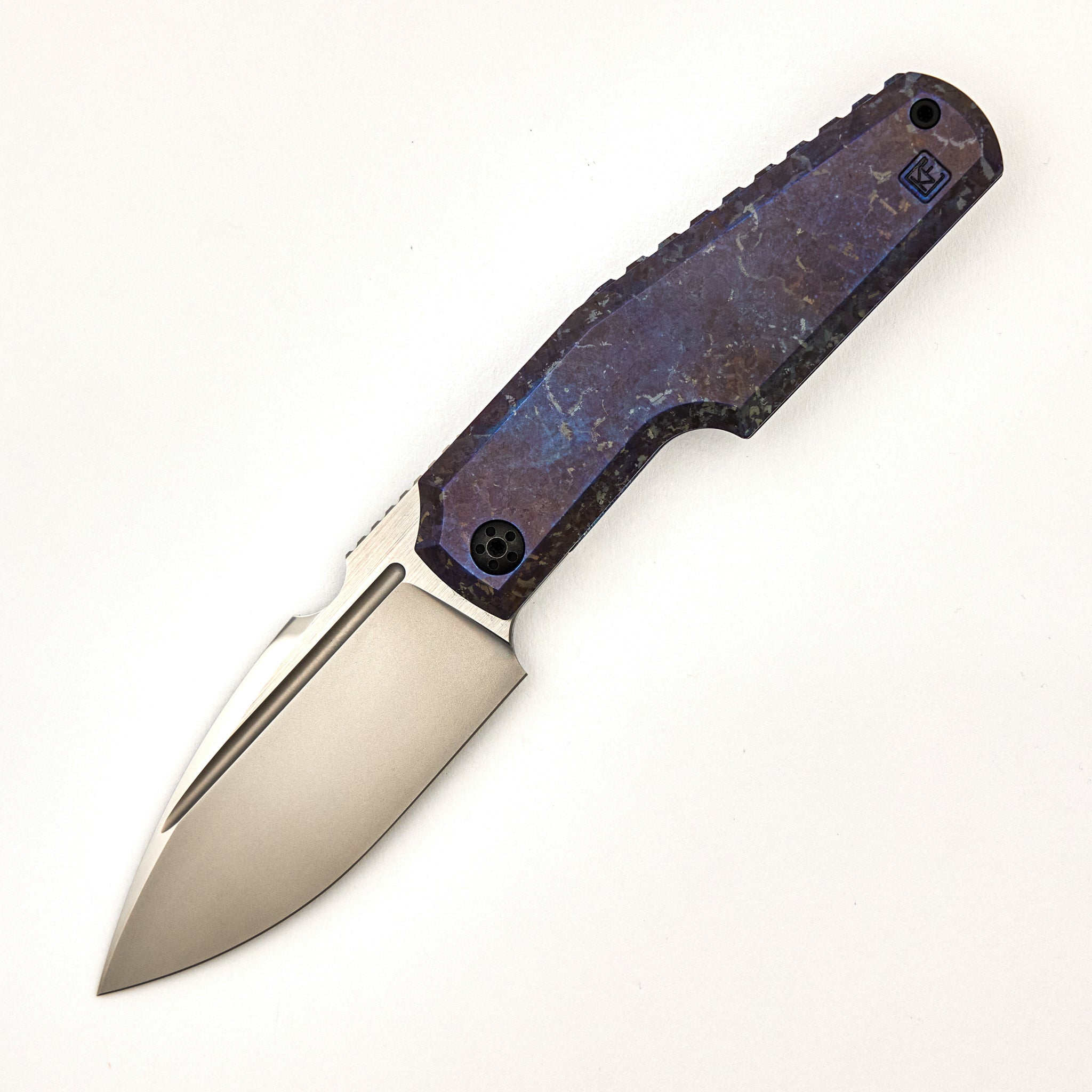 Elementak - M398 Blade - CrystalTi Handle (Thomas Gony Design)