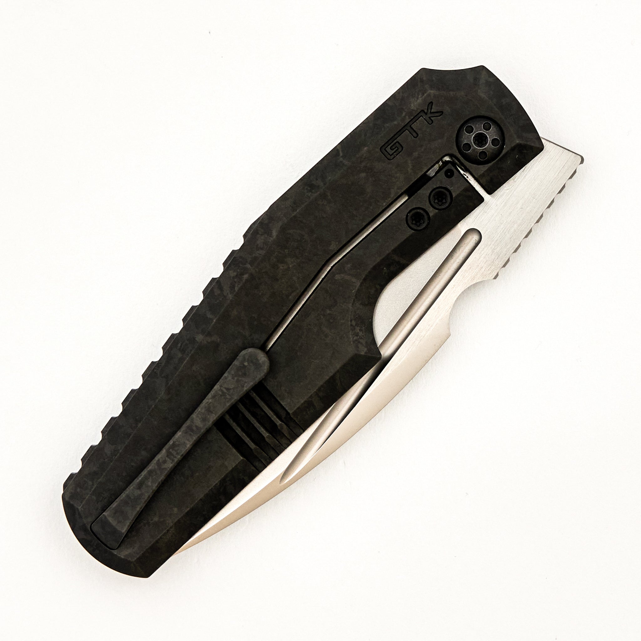 Elementak - M398 Blade - CrystalTi Handle (Thomas Gony Design)