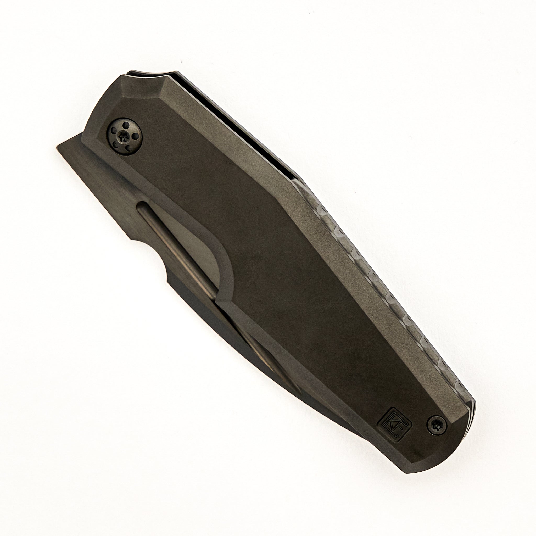 Elementak - DLC M398 Blade - DLC Titanium Handle (Thomas Gony Design)