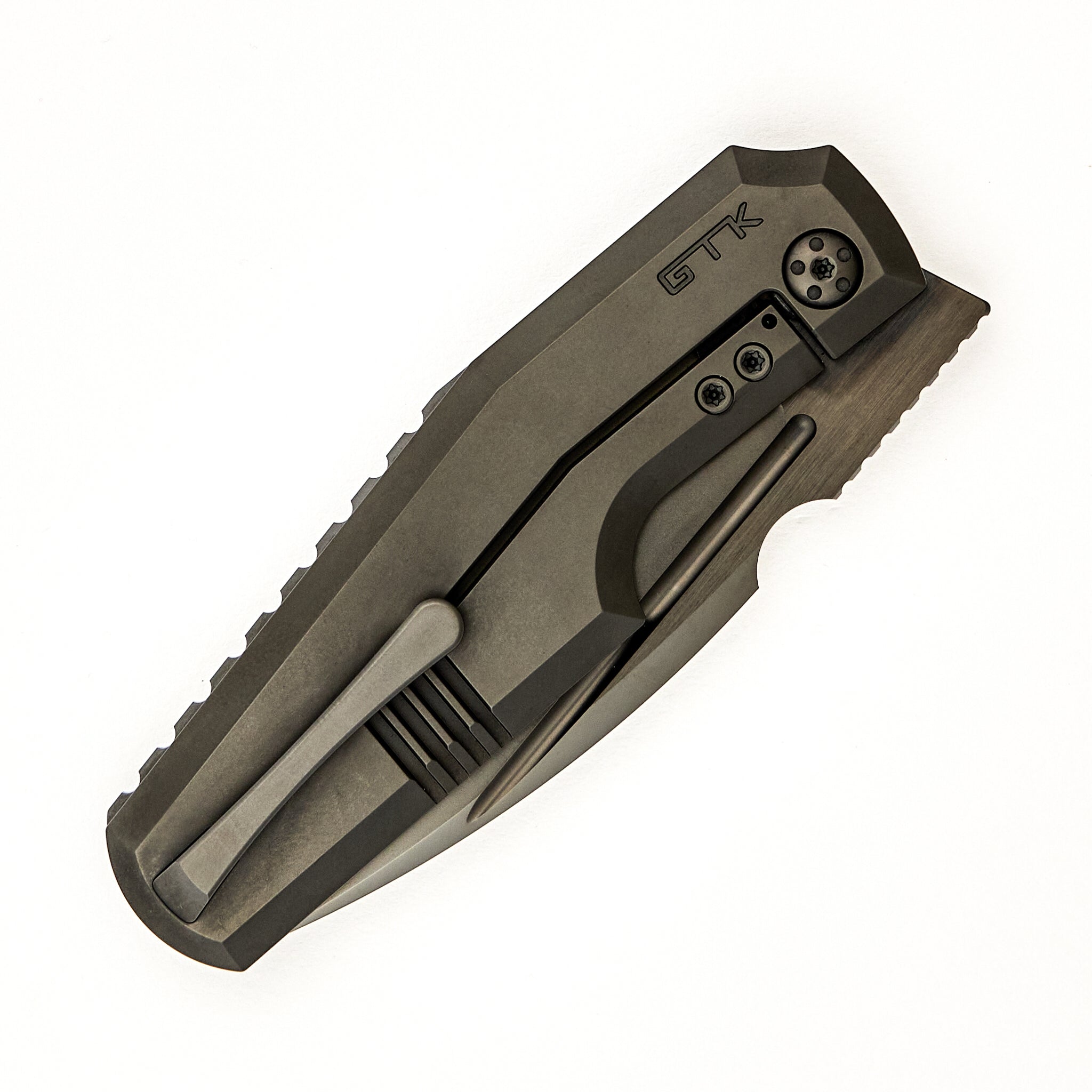 Elementak - DLC M398 Blade - DLC Titanium Handle (Thomas Gony Design)
