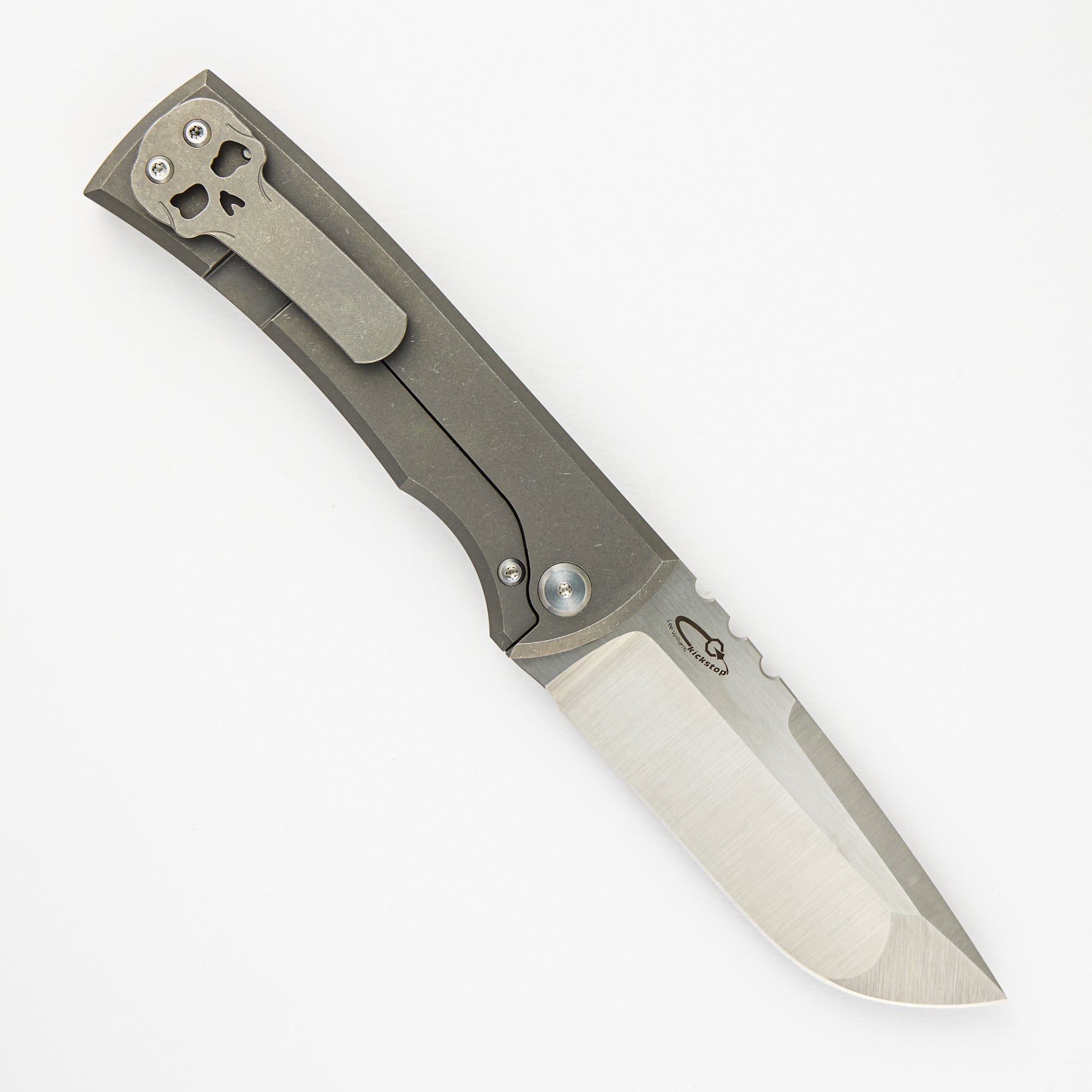 Redencion 229 Kickstop – Drop Point M390 Blade – Titanium Handle