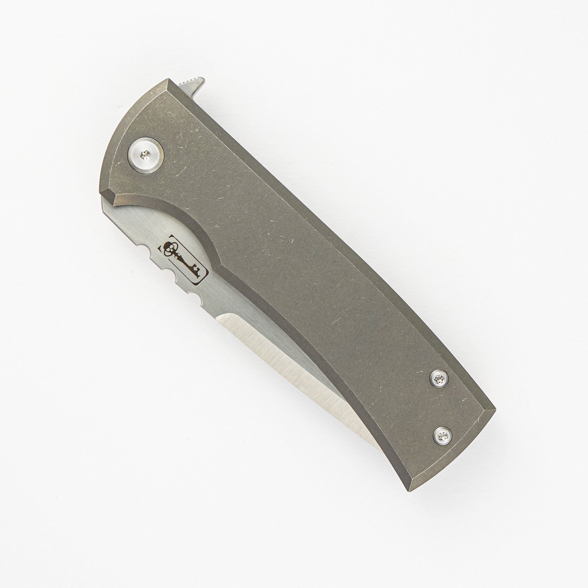 Redencion 229 Kickstop – Drop Point M390 Blade – Titanium Handle