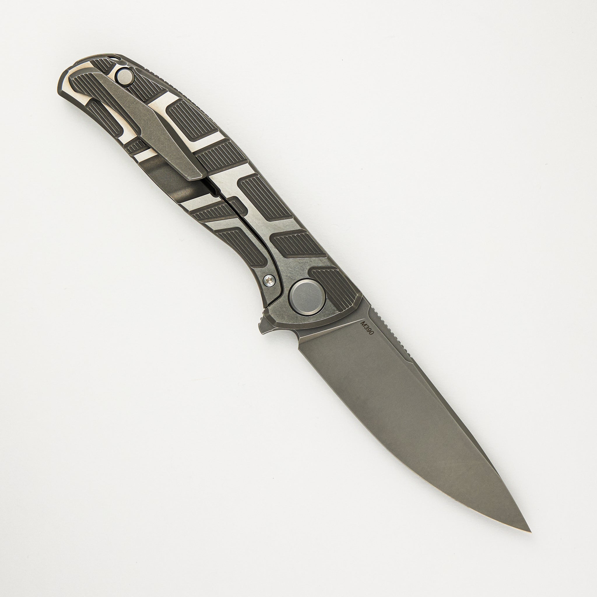 Shirogorov F95 T Pattern Gen 4 – Titanium Handle – M390 Blade – MRBS