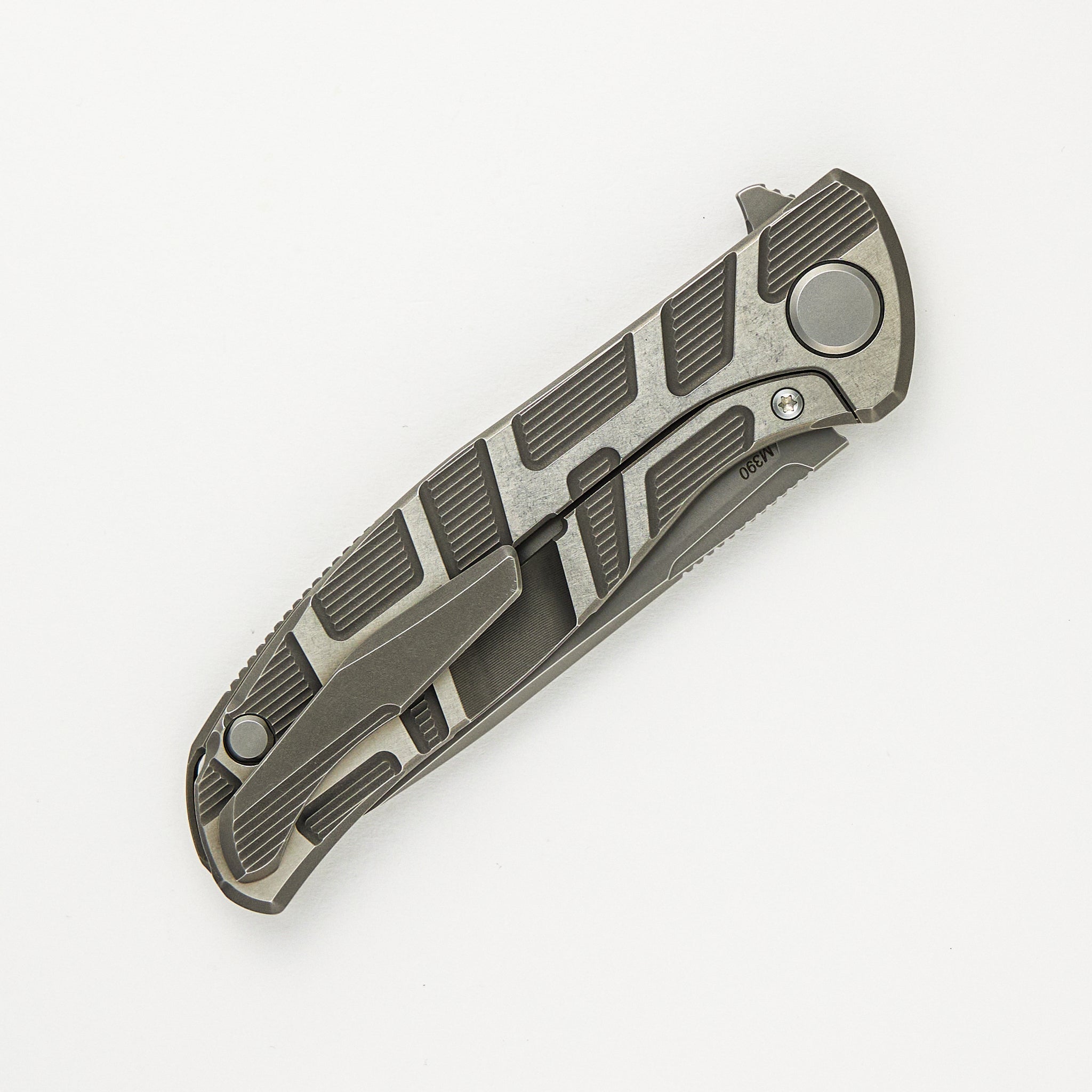 Shirogorov F95 T Pattern Gen 4 – Titanium Handle – M390 Blade – MRBS