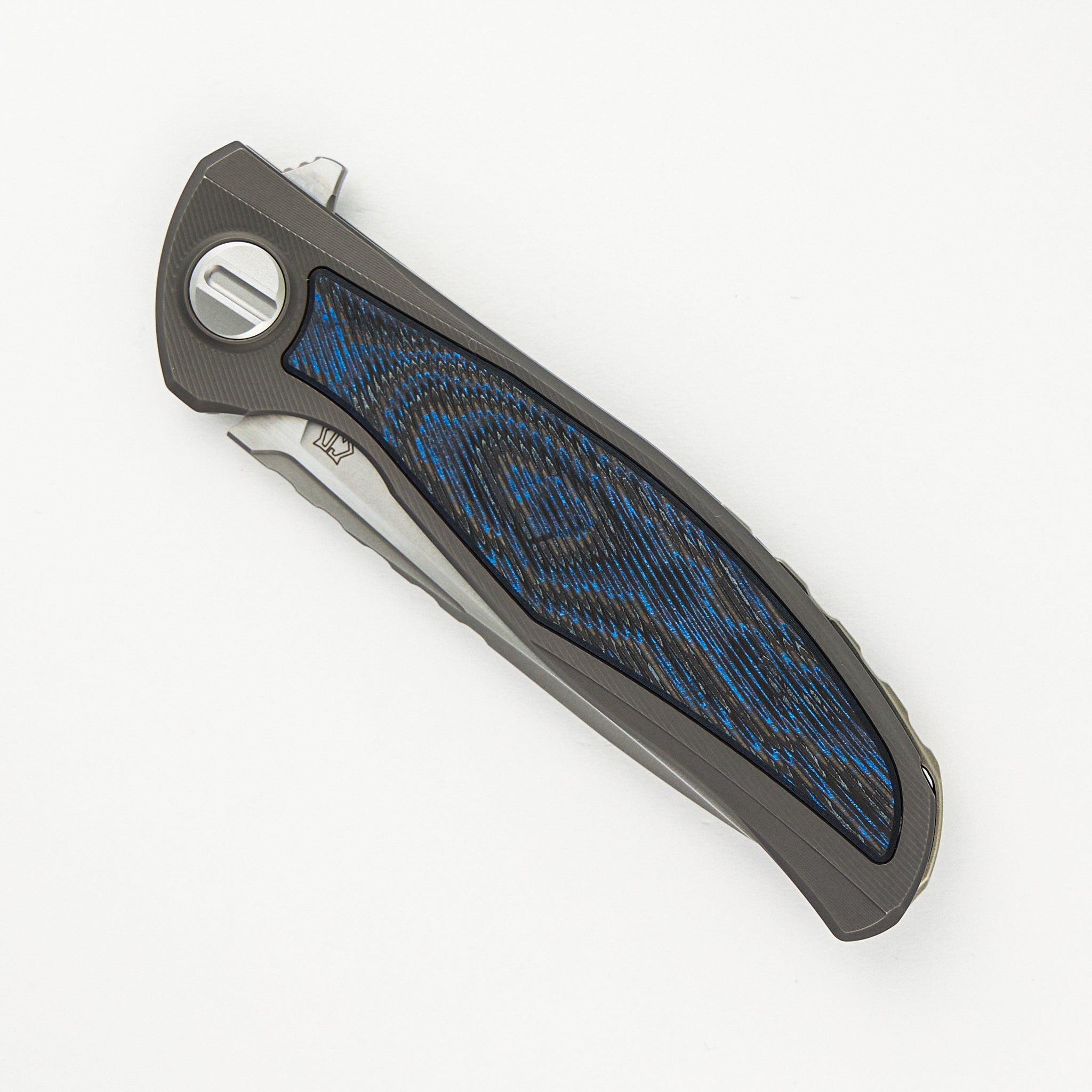 Shirogorov Custom Division F95NL – Electroweave CarboTi/Titanium Handle – Vanax 37 Blade – SRRBS