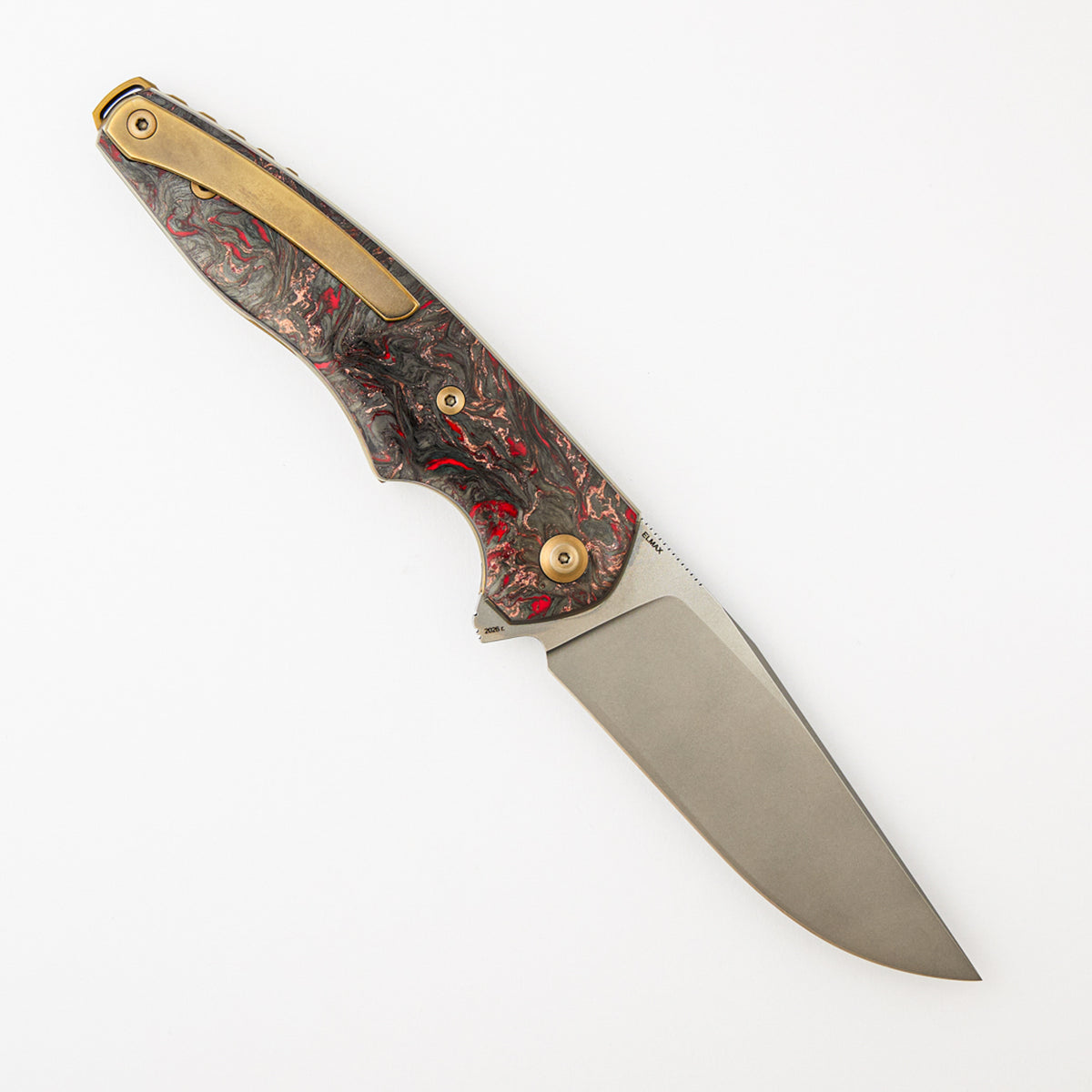 Killer Whale - Elmax Blade - Titanium/Carbon Fiber Handle