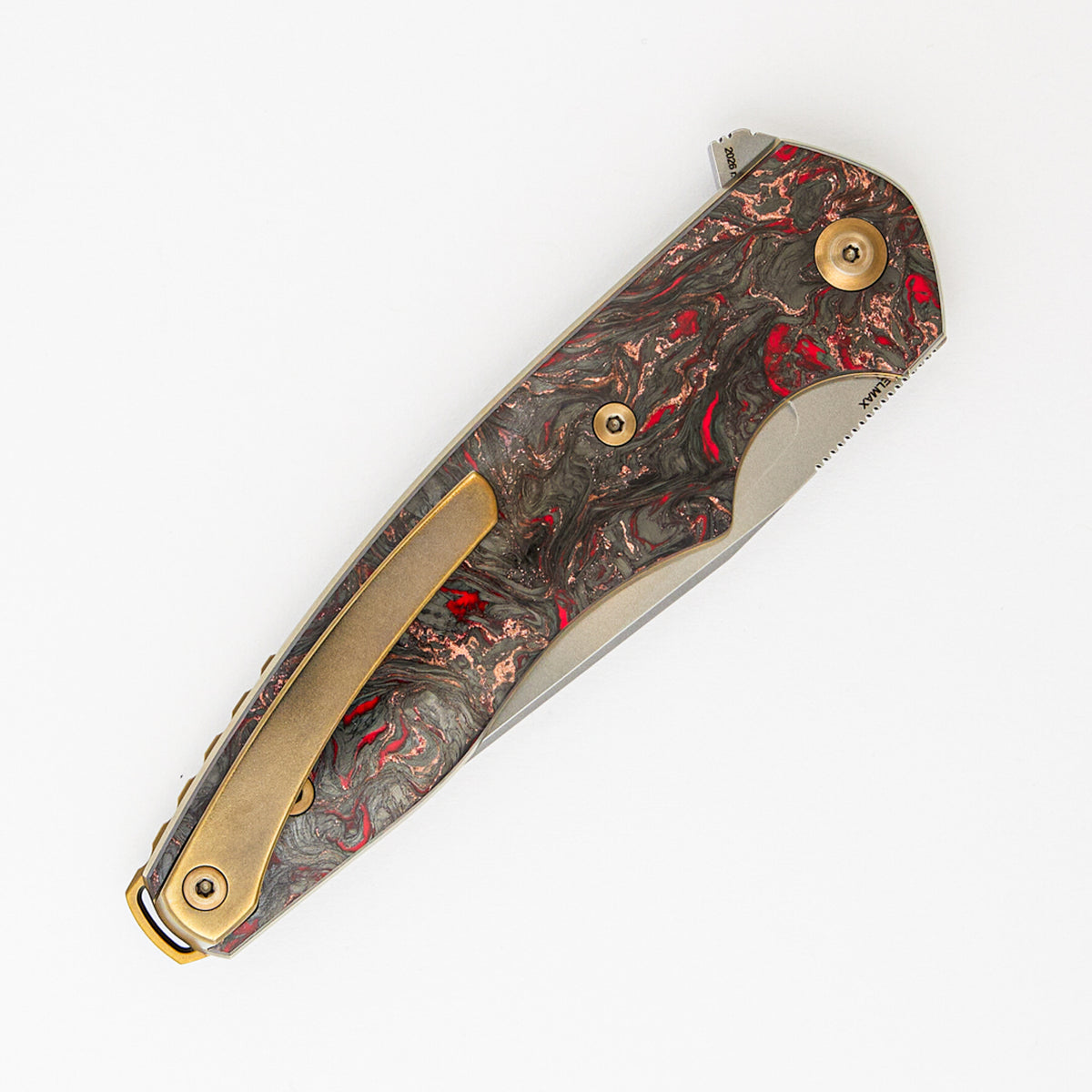 Killer Whale - Elmax Blade - Titanium/Carbon Fiber Handle