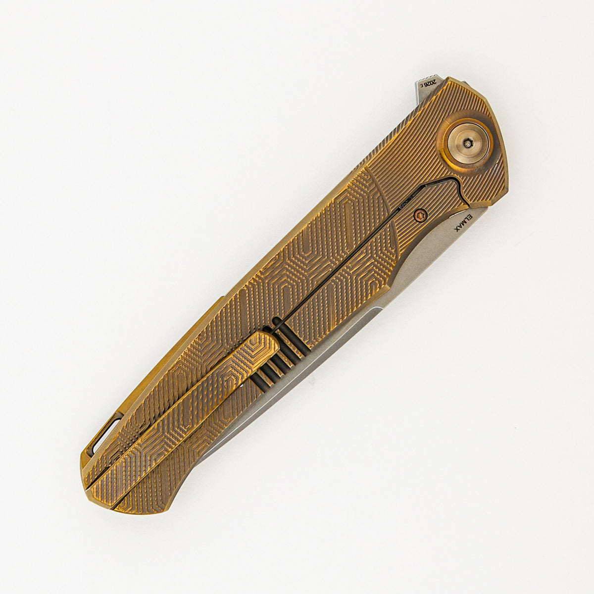 Hudson - Elmax Blade - Titanium Handle