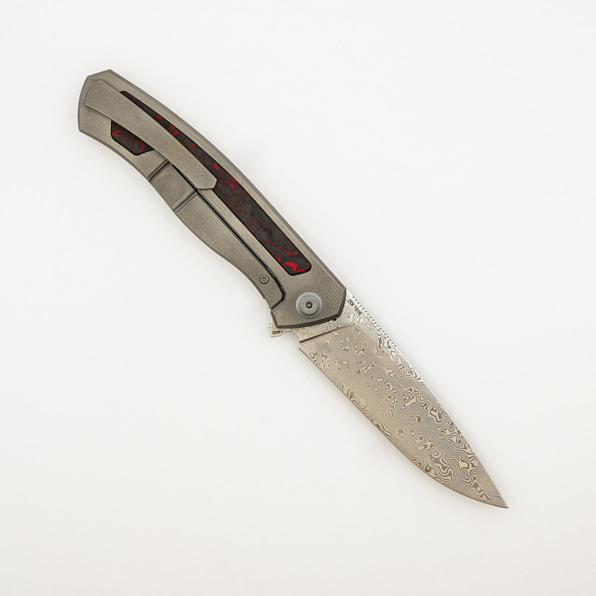 Scout Flipper - ZDI 1016 Blade - Titanium/Carbon Fiber Handle