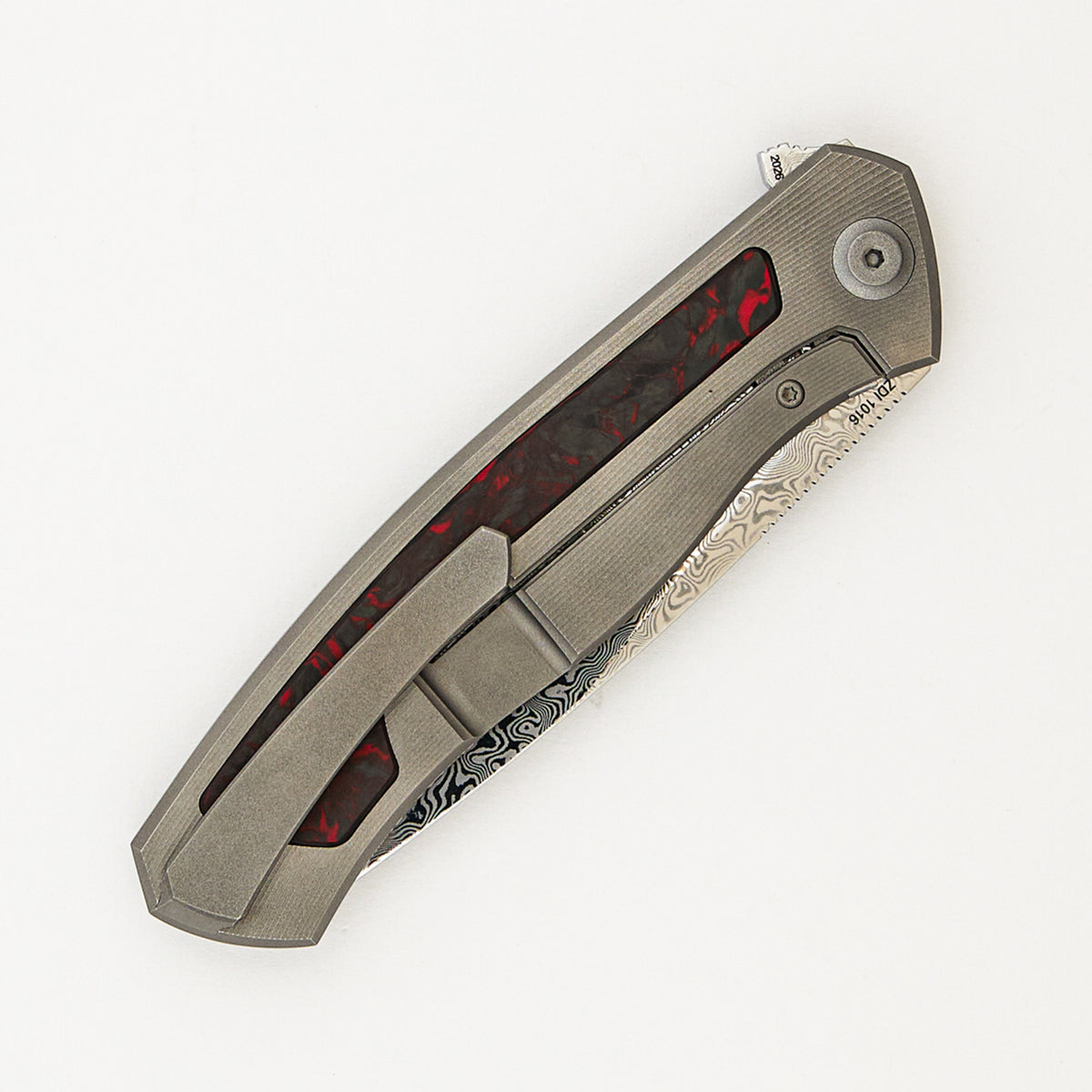 Scout Flipper - ZDI 1016 Blade - Titanium/Carbon Fiber Handle