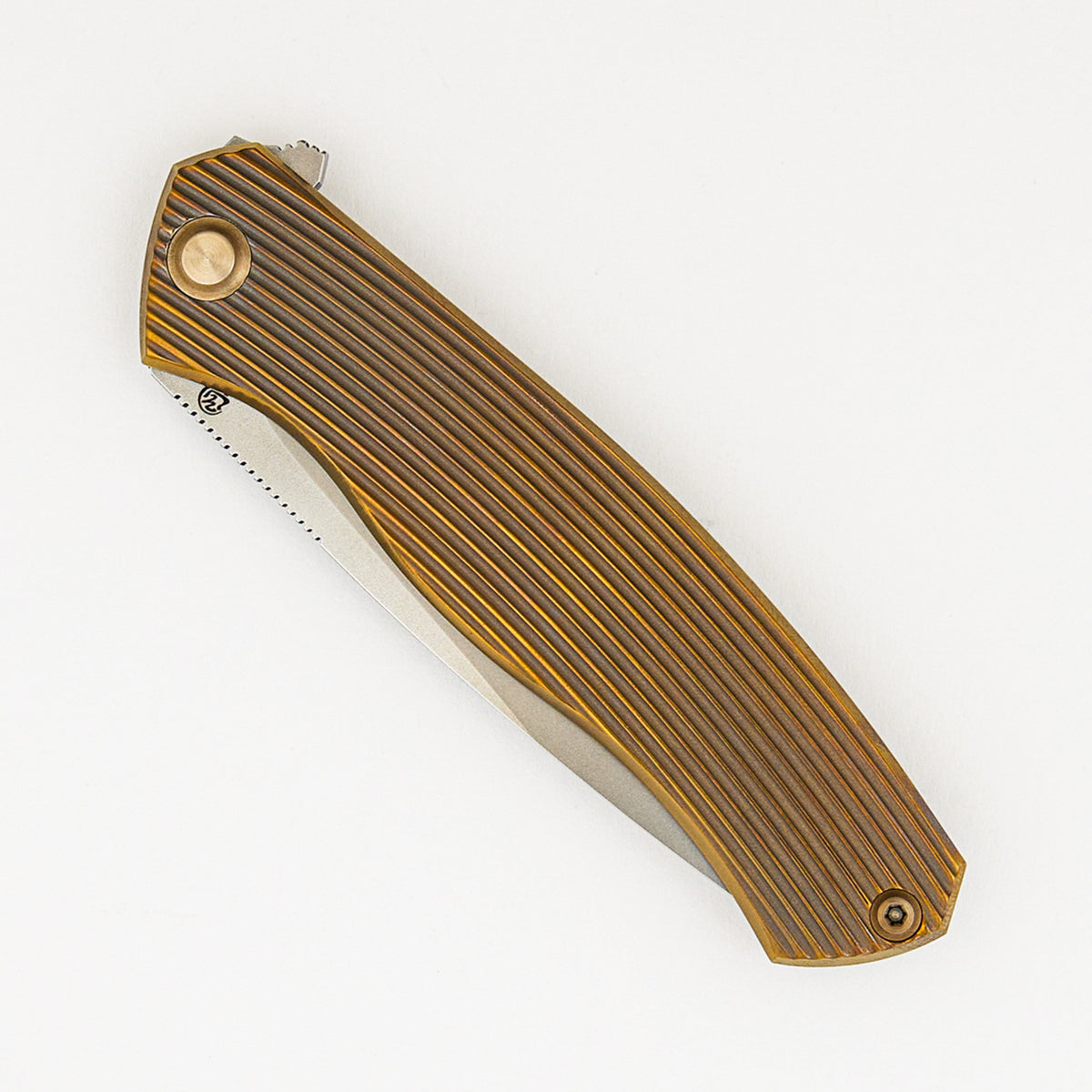 Scout Flipper - M390 Blade - Titanium Handle
