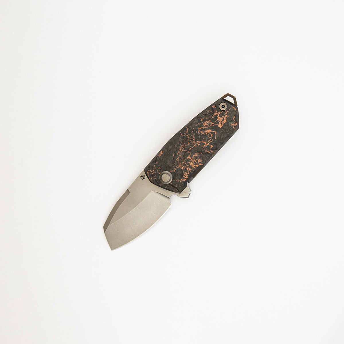 Bulldog - Cromax Blade - Titanium/Carbon Fiber Handle