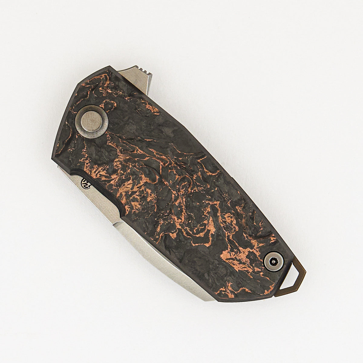 Bulldog - Cromax Blade - Titanium/Carbon Fiber Handle