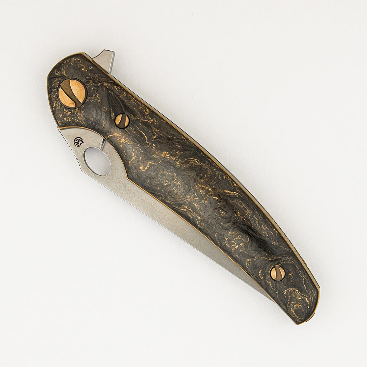 Raven Flipper - CPM S90V Blade - Carbon Fiber Handle