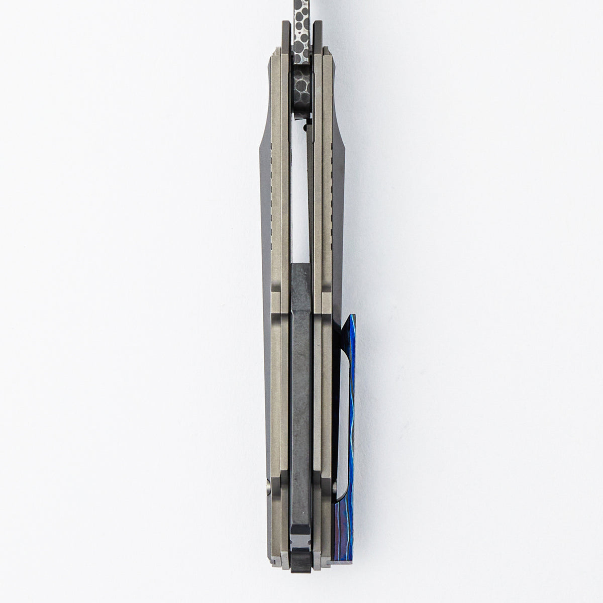 "Limited Edition" Cosmos - Dragon Scale Blade - Titanium/Zirconium Handle (Justus Design)