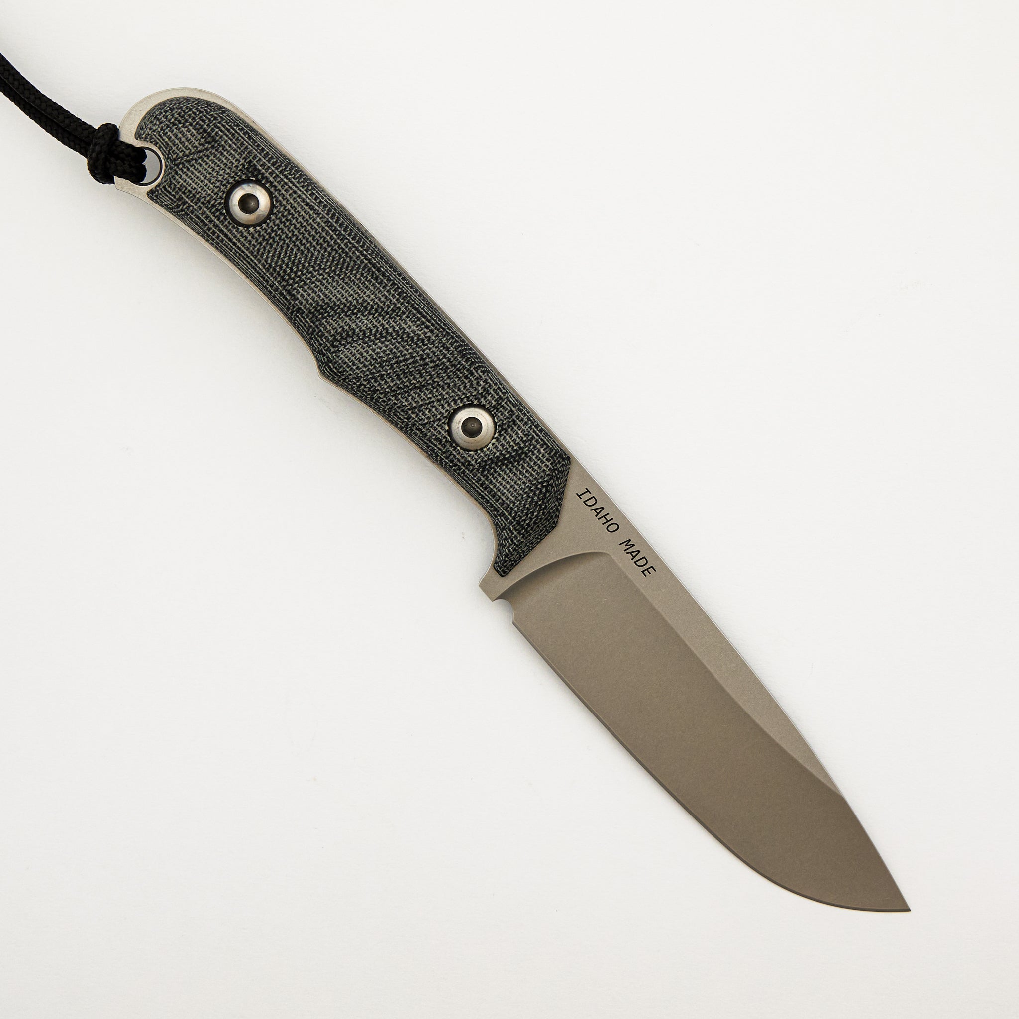 Backpacker - Black Canvas Micarta - CPM MagnaCut Blade