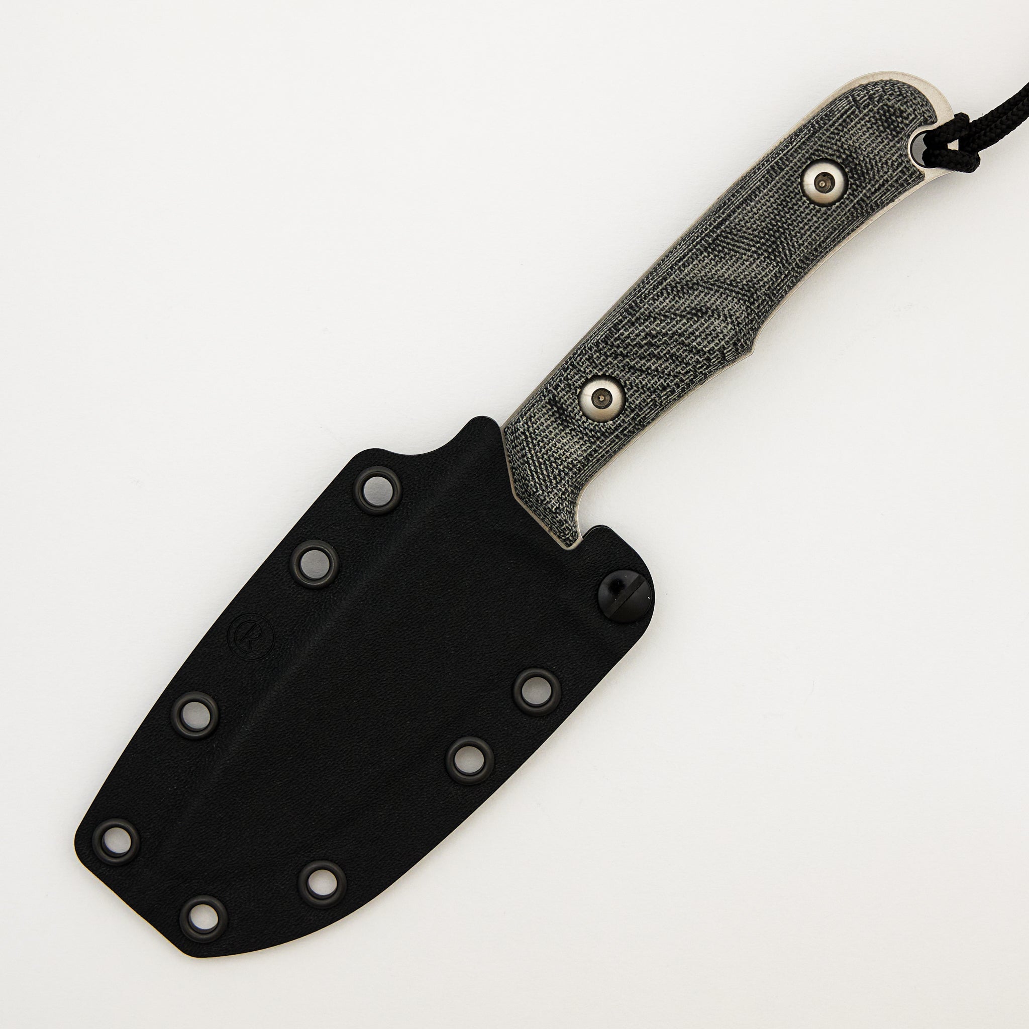 Backpacker - Black Canvas Micarta - CPM MagnaCut Blade