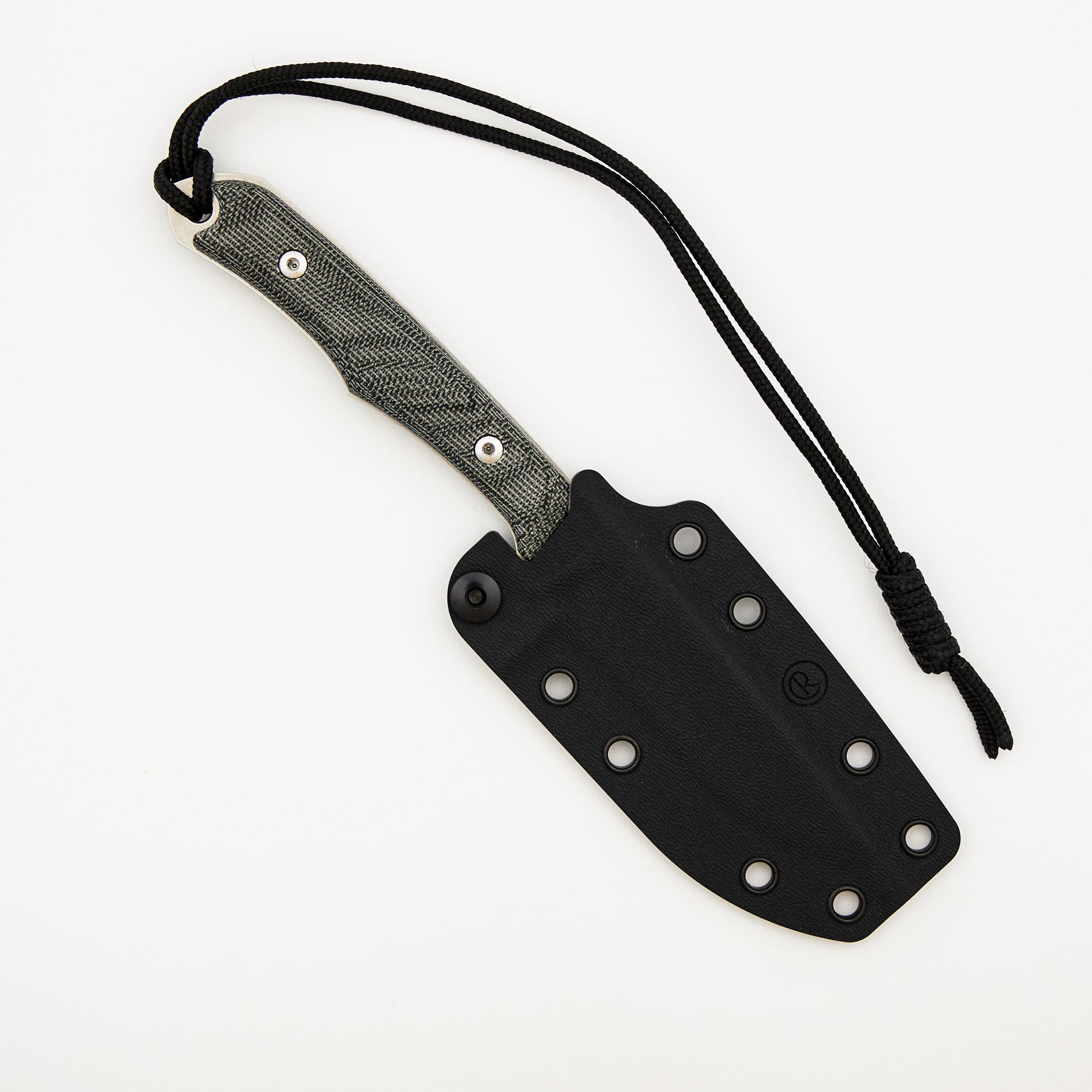 Inyoni - Black Canvas Micarta - CPM MagnaCut Blade