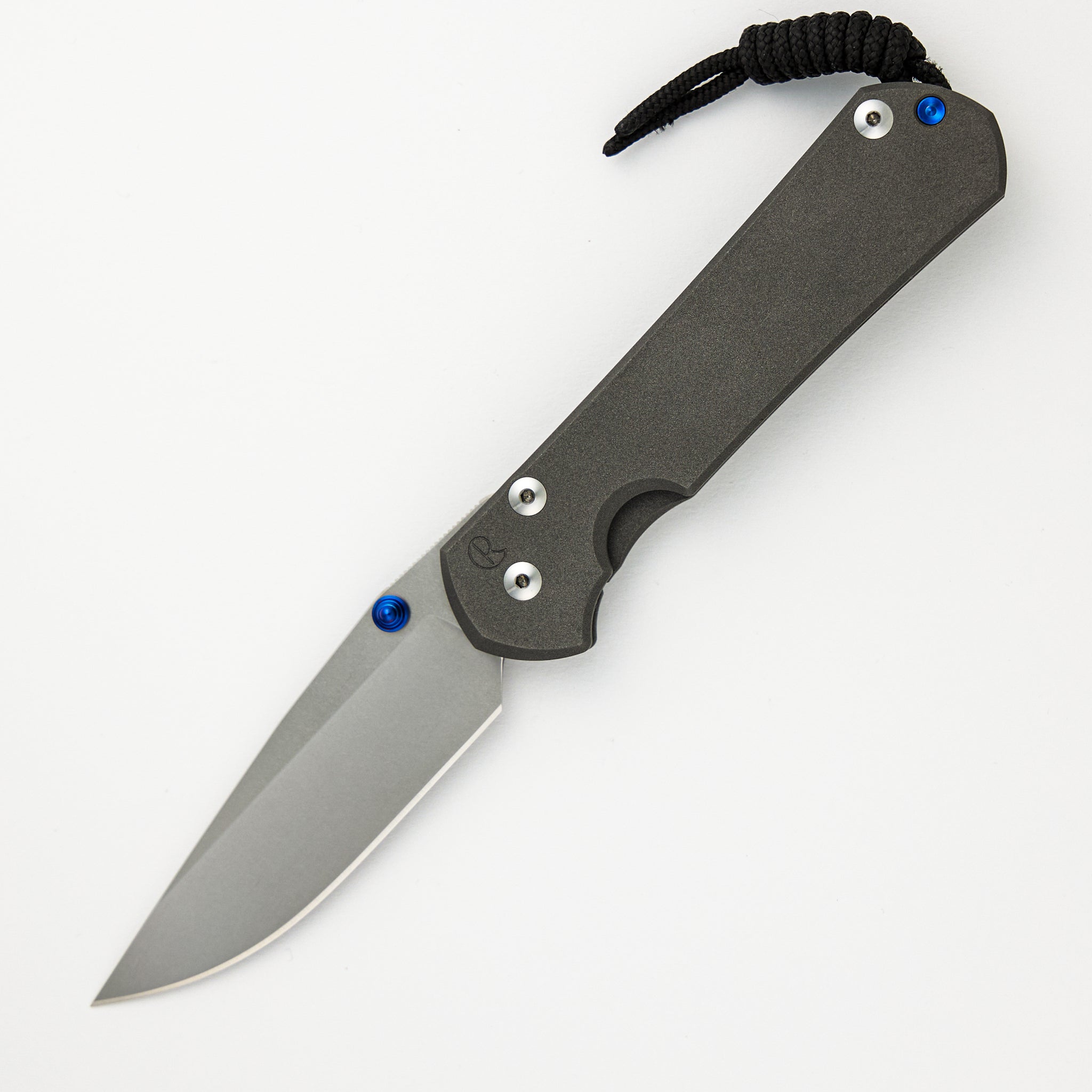 Large Sebenza 31 - CPM MagnaCut Blade - Blue Double Thumb Lugs