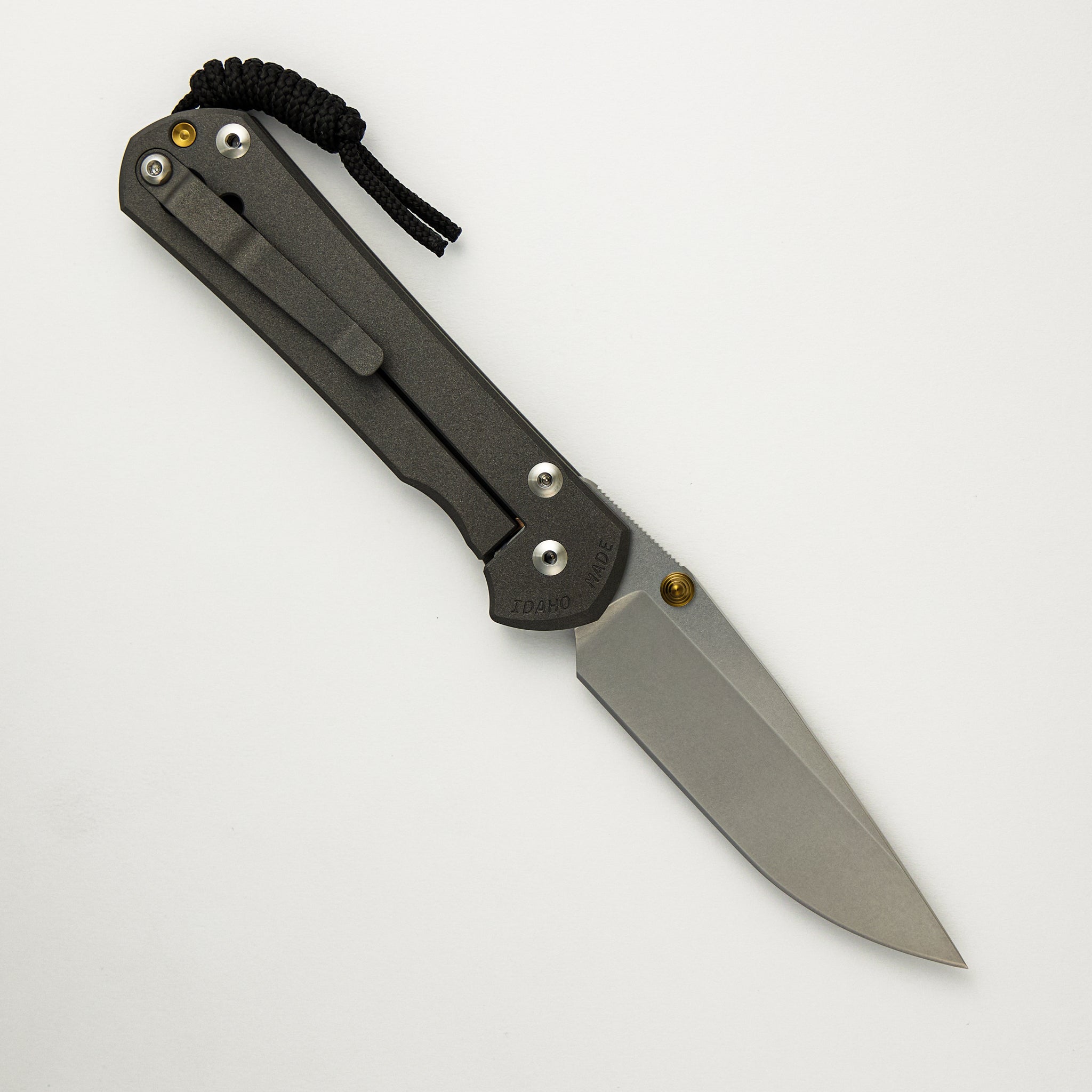 Chris Reeve Large Sebenza 31 - CPM MagnaCut Blade - Gold Double Thumb Lugs