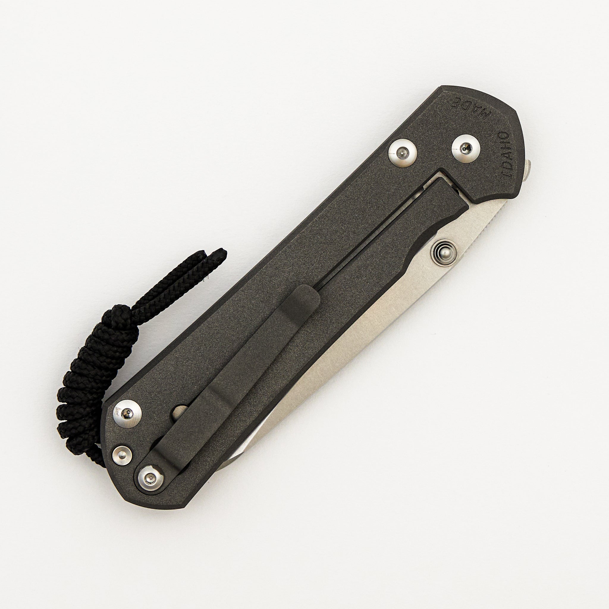 Large Sebenza 31 - Insingo CPM MagnaCut Blade - Silver Double Thumb Lugs
