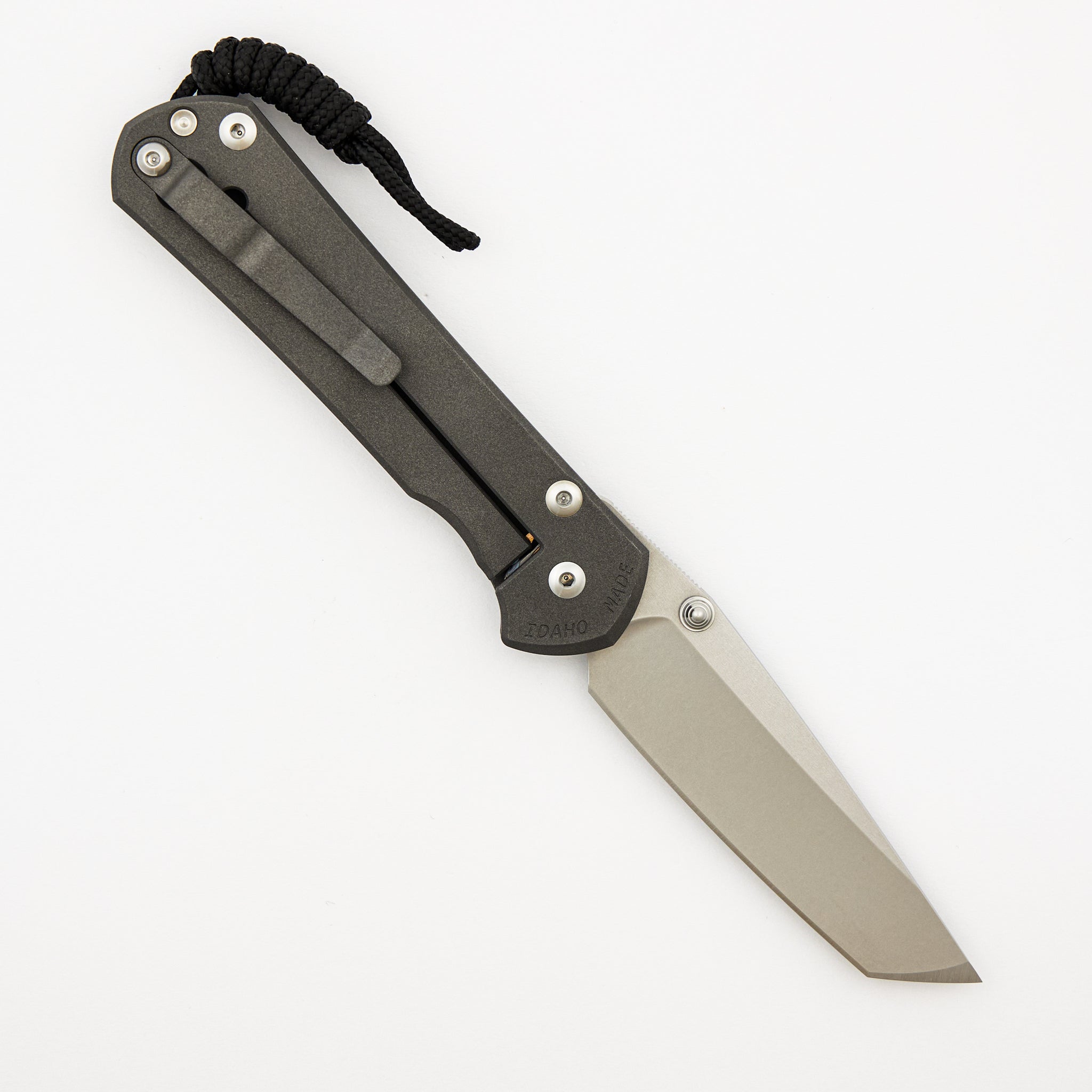 Large Sebenza 31 - Tanto CPM MagnaCut Blade - Silver Double Thumb Lugs