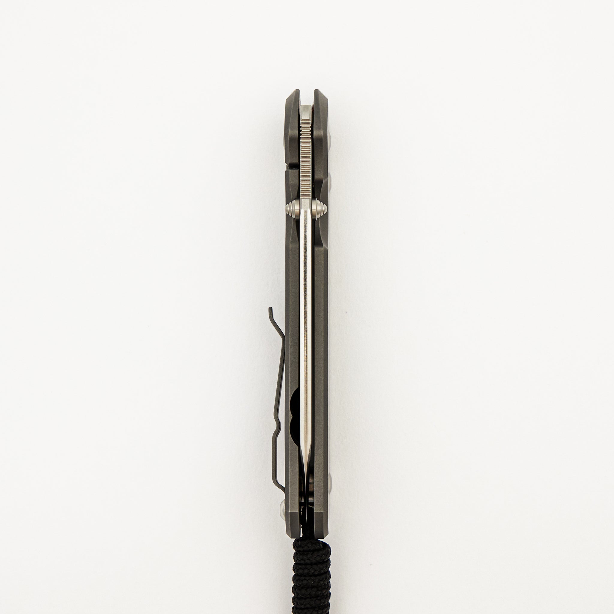 Large Sebenza 31 - Insingo CPM MagnaCut Blade - Glass Blasted - Silver Double Lugs
