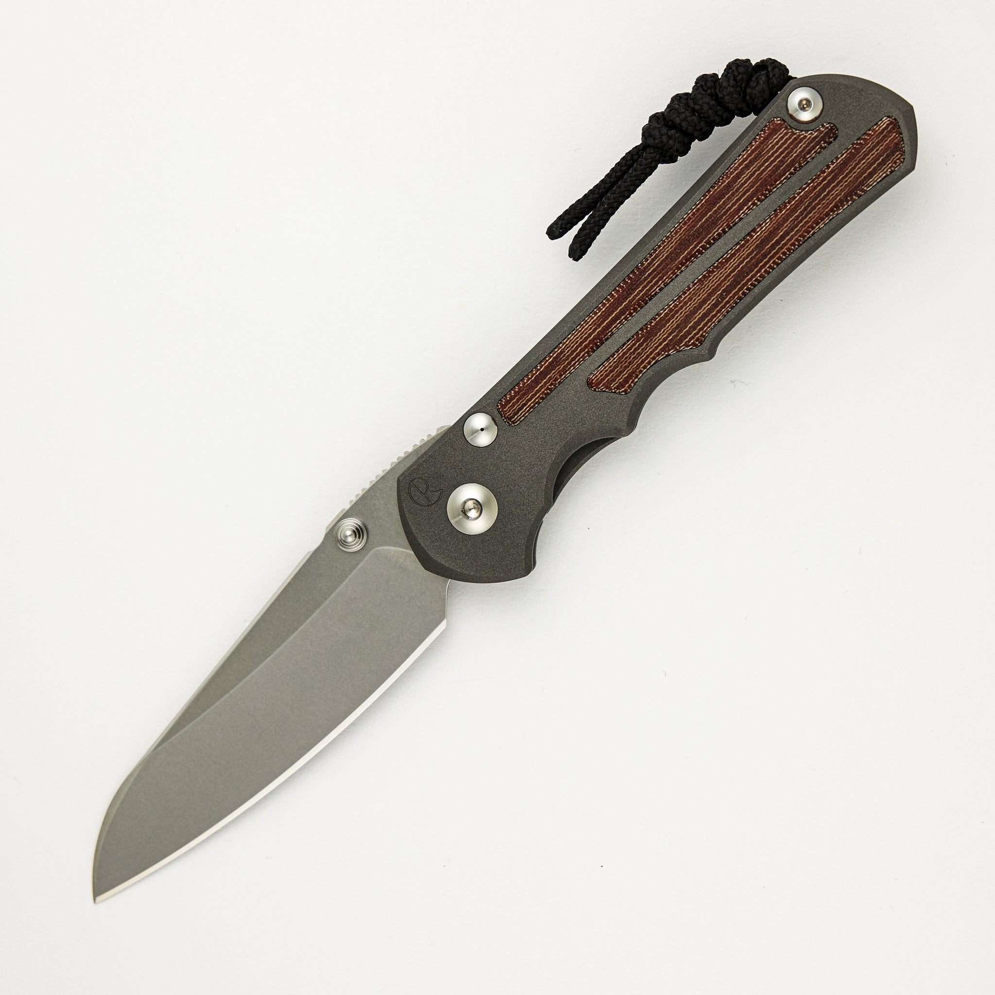 Chris Reeve Large Inkosi - Insingo CPM MagnaCut Blade - Natural Canvas Micarta Inlays