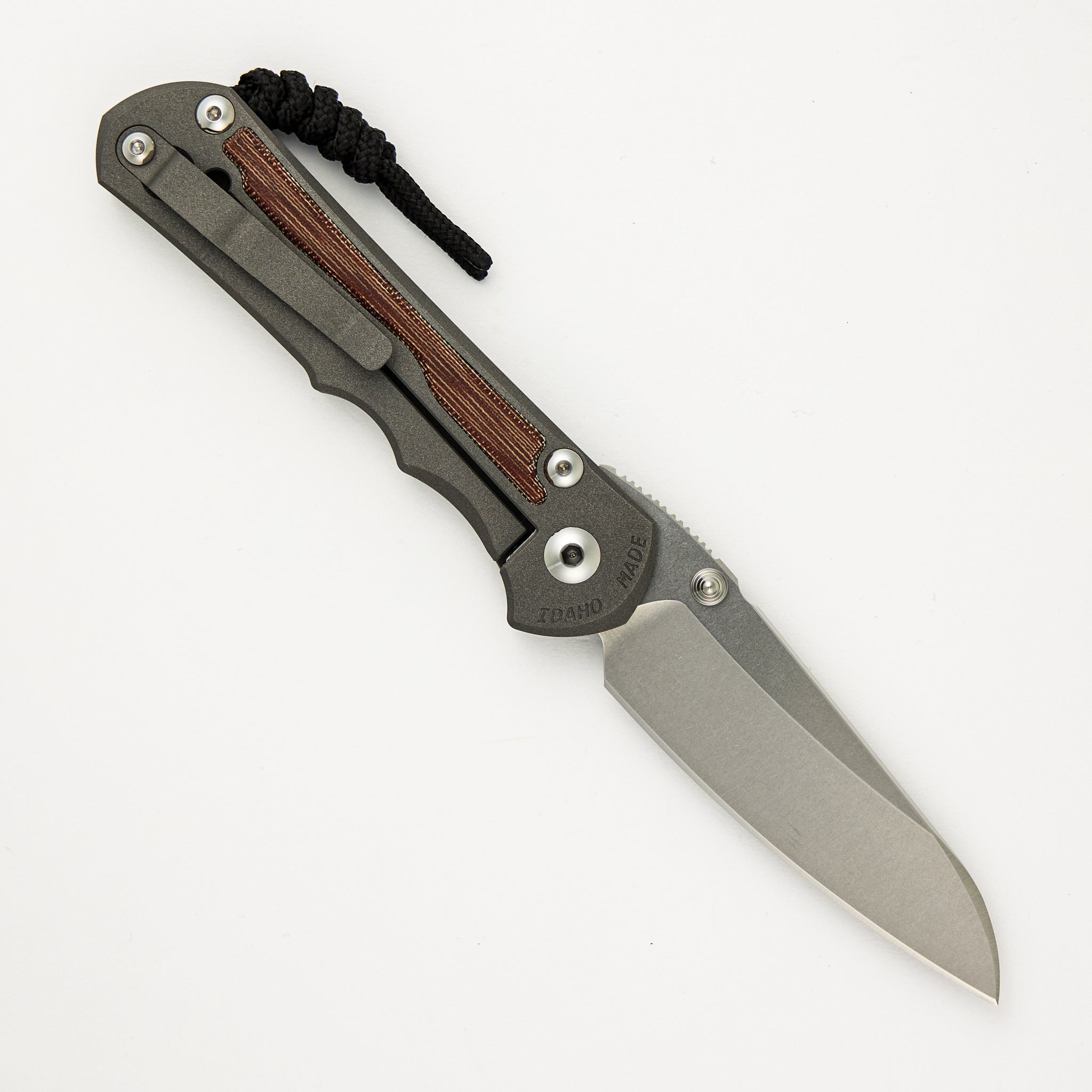 Chris Reeve Large Inkosi - Insingo CPM MagnaCut Blade - Natural Canvas Micarta Inlays