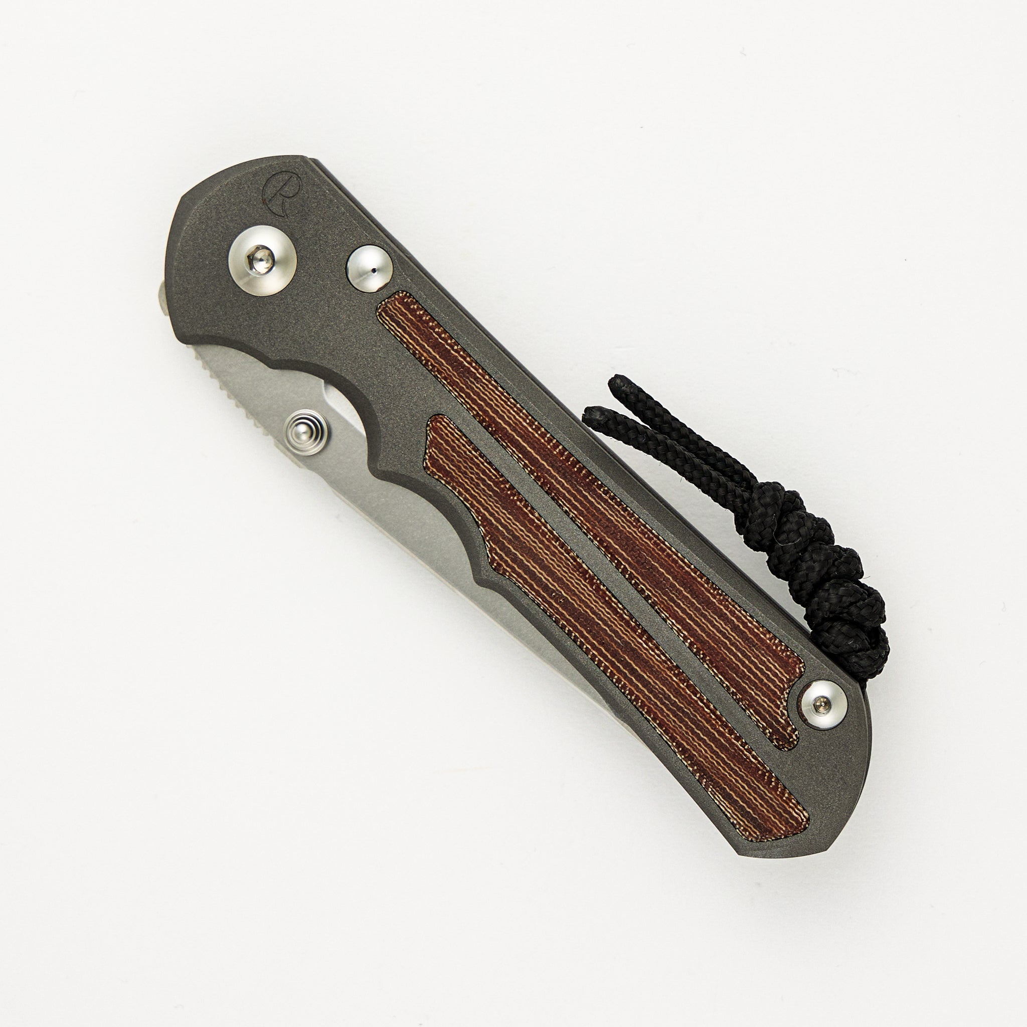 Chris Reeve Large Inkosi - Insingo CPM MagnaCut Blade - Natural Canvas Micarta Inlays