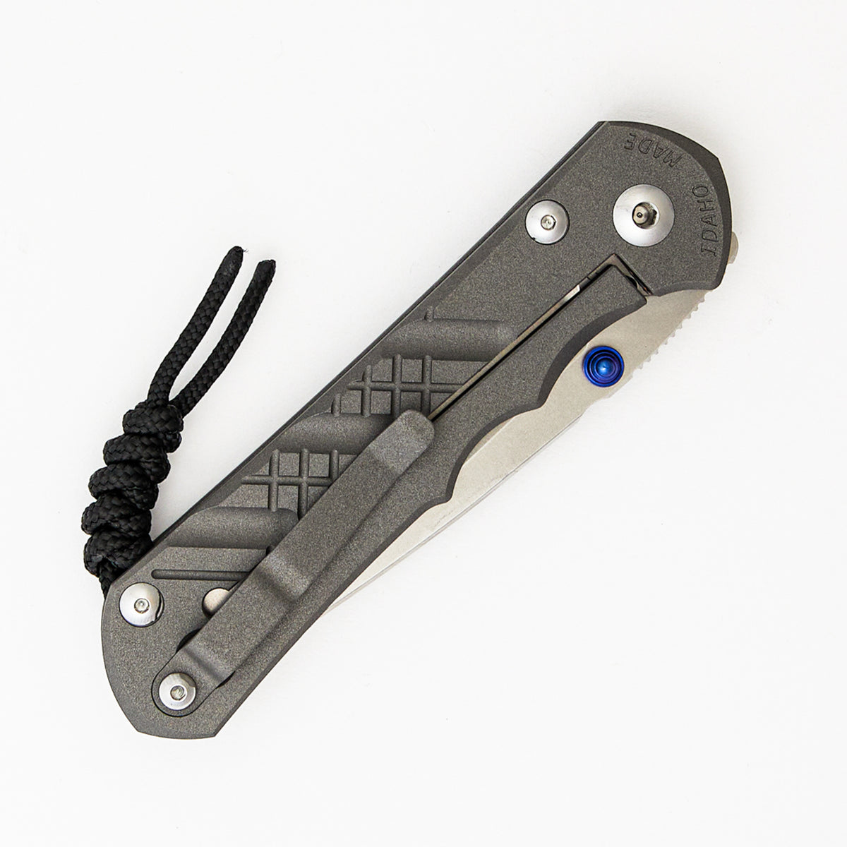 Large Inkosi Crosshatch - Drop Point CPM MagnaCut Blade