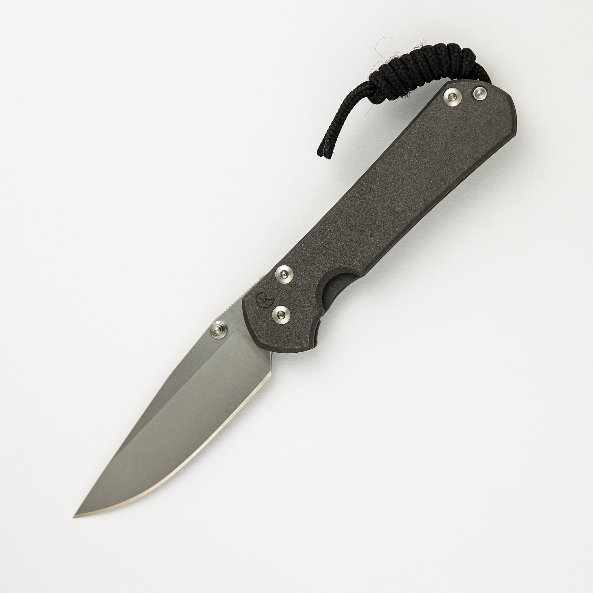 Small Sebenza 31 - Drop Point CPM MagnaCut Blade - Silver Double Thumb Lugs