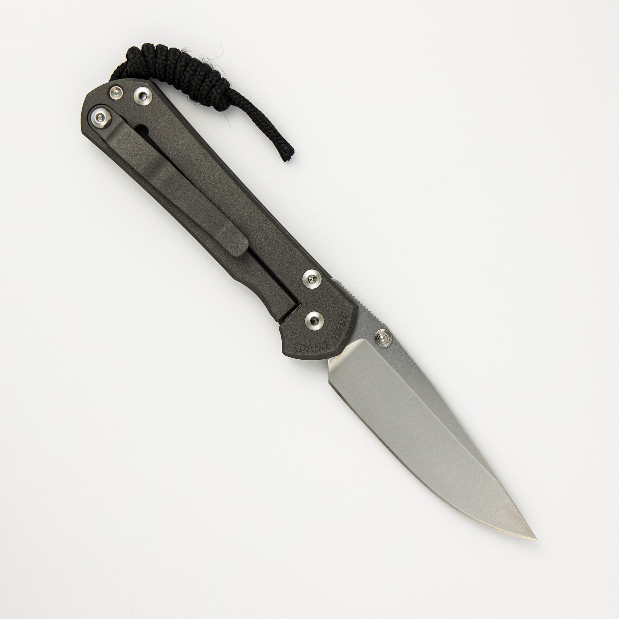 Chris Reeve Small Sebenza 31 - Drop Point CPM MagnaCut Blade - Silver Double Thumb Lugs