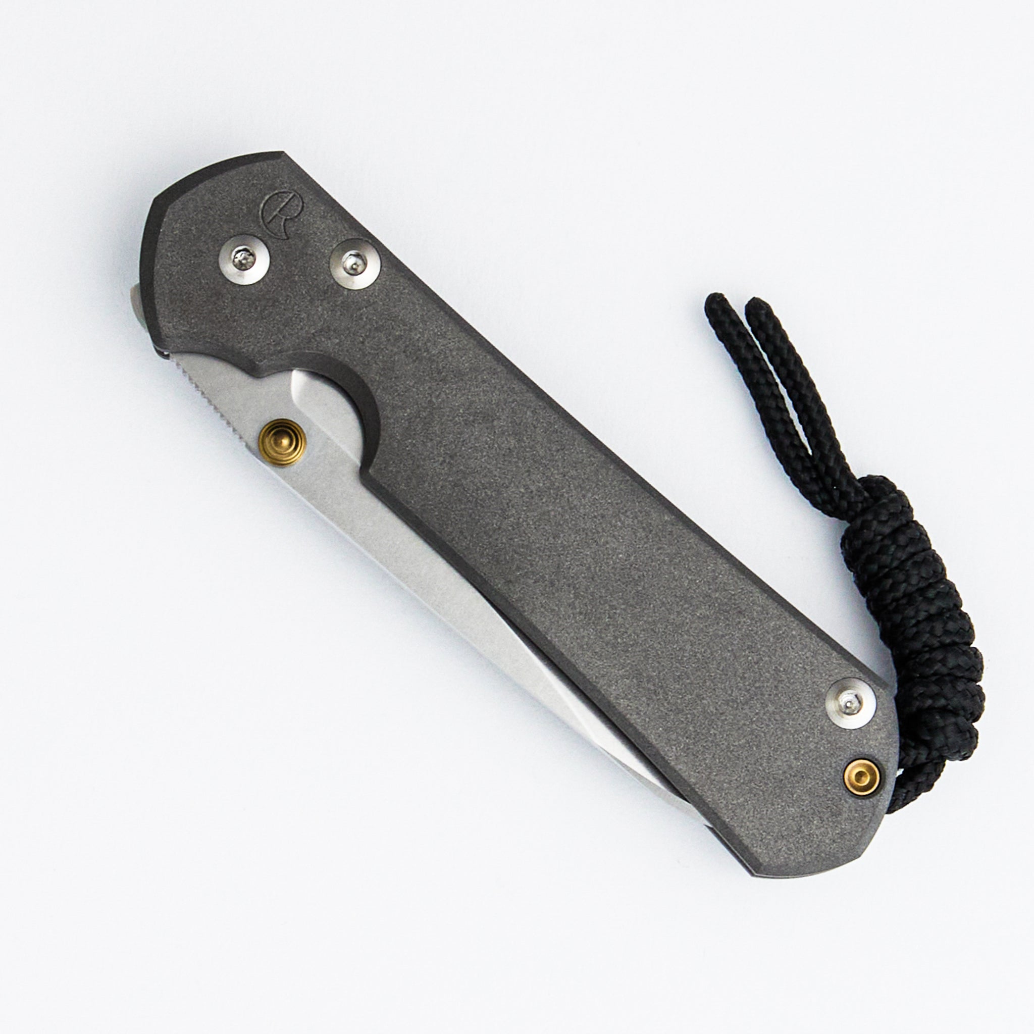 Small Sebenza 31 - Insingo CPM MagnaCut Blade - Gold Double Thumb Lugs