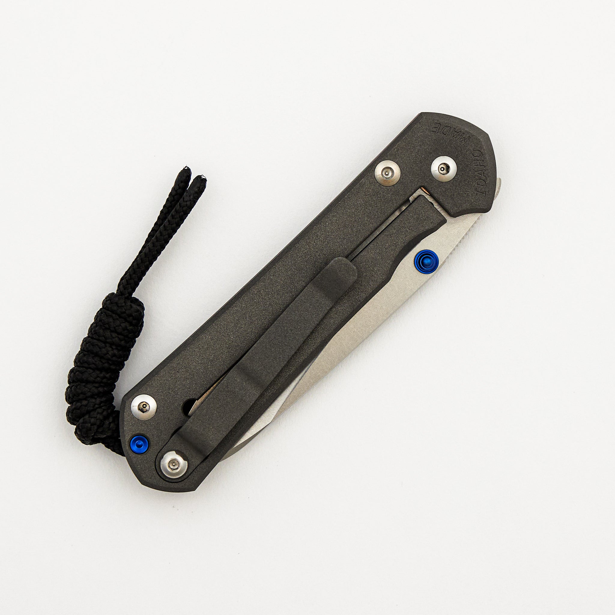 Small Sebenza 31 - Insingo CPM MagnaCut Blade - Blue Double Thumb Lugs