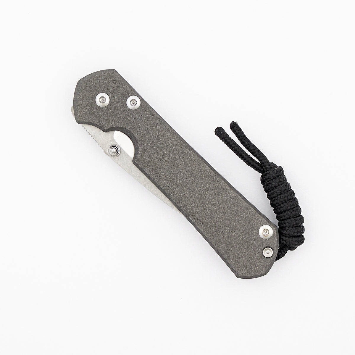 Small Sebenza 31 - Drop Point Polished CPM MagnaCut Blade - Silver Single Thumb Lug