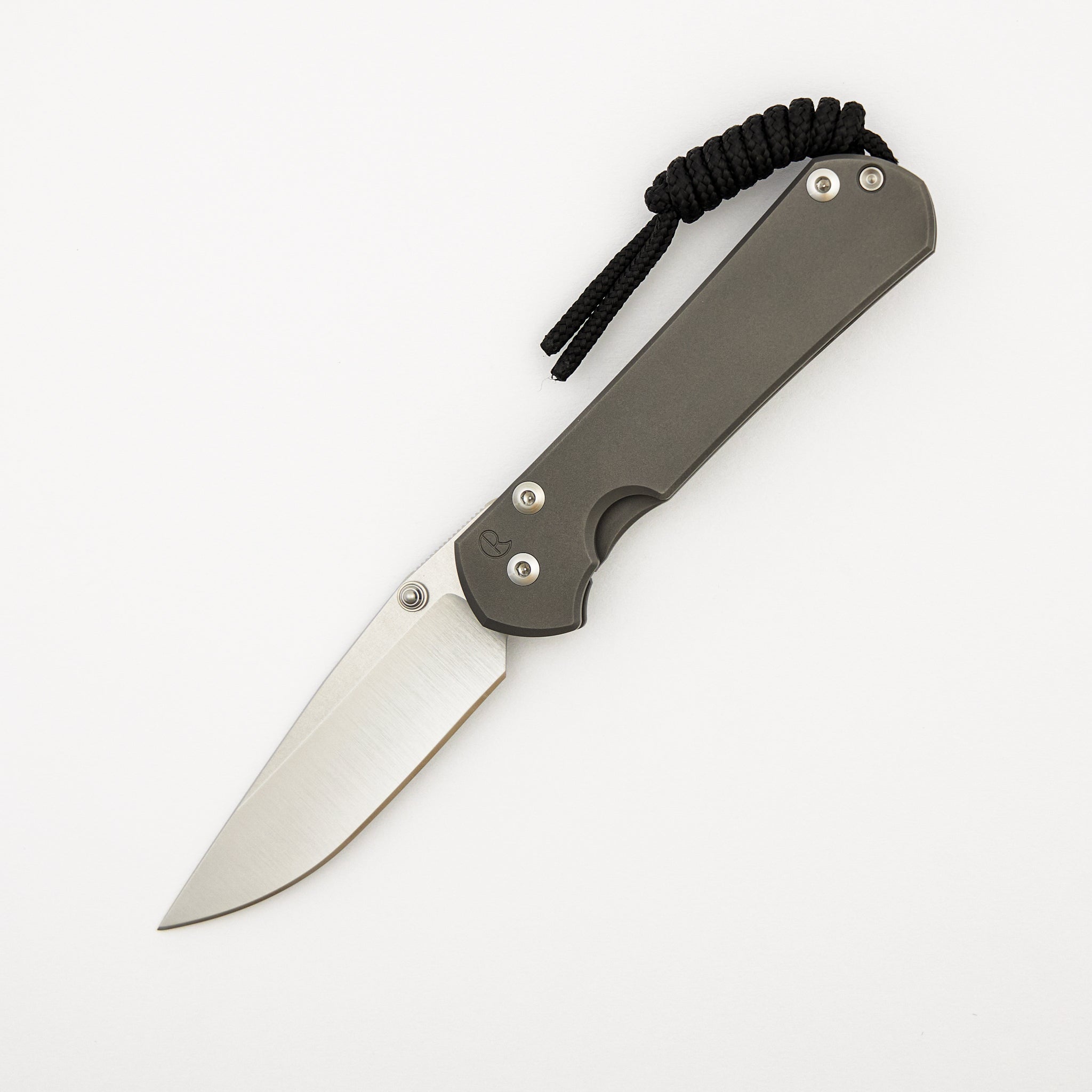 Small Sebenza 31 - Drop Point Polished CPM MagnaCut Blade - Glass Blasted - MIM Clip - Silver Single Lug