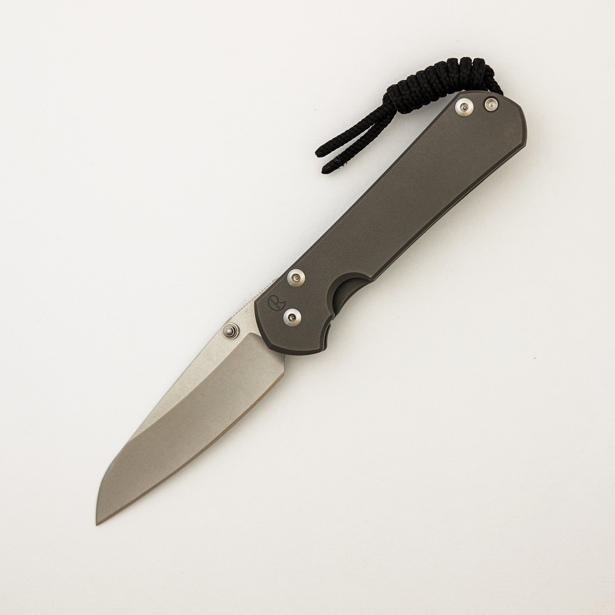 Small Sebenza 31 - Insingo CPM MagnaCut Blade - Glass Blasted - Silver Double Lugs