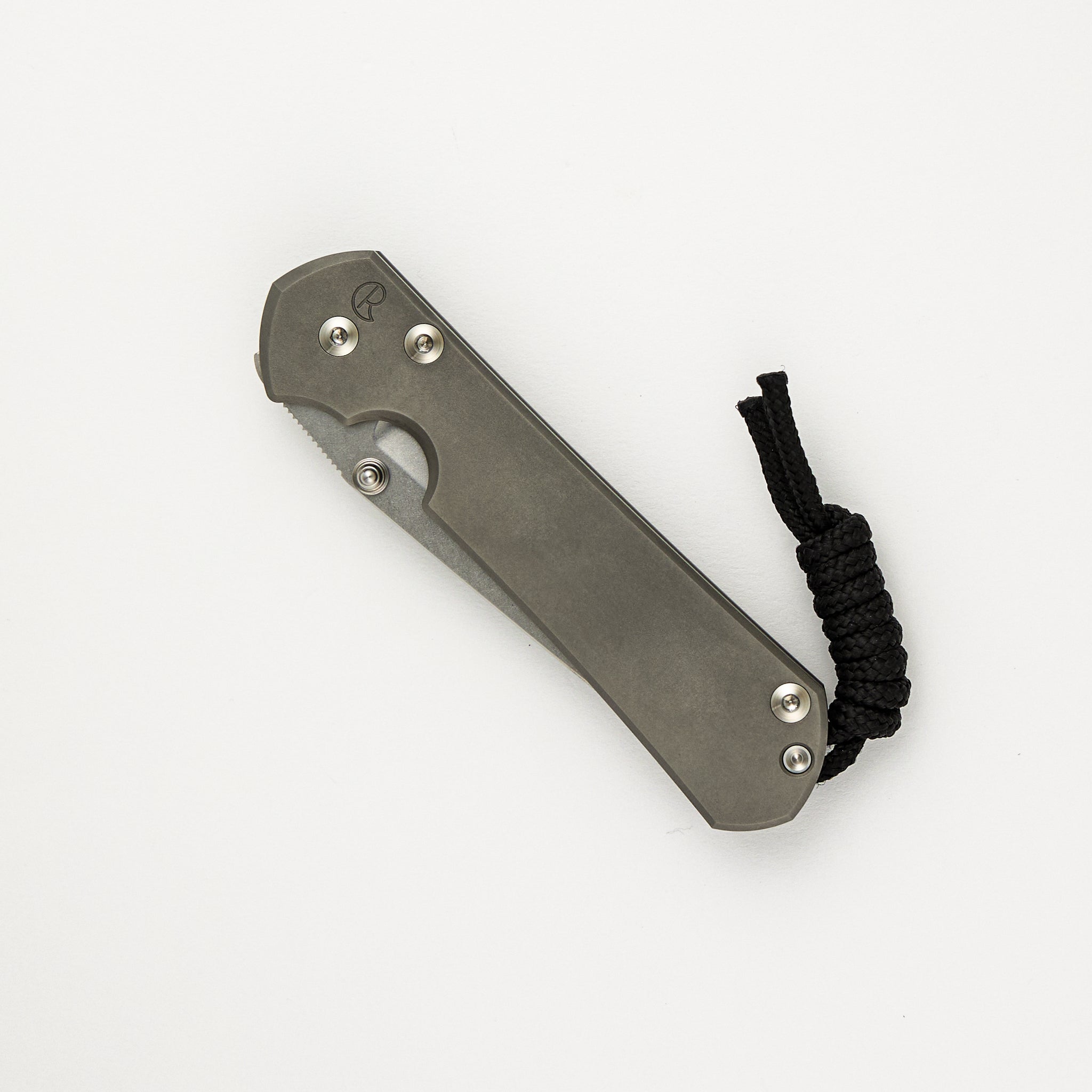 Small Sebenza 31 - Tanto CPM MagnaCut Blade - Glass Blasted - Silver Double Lugs