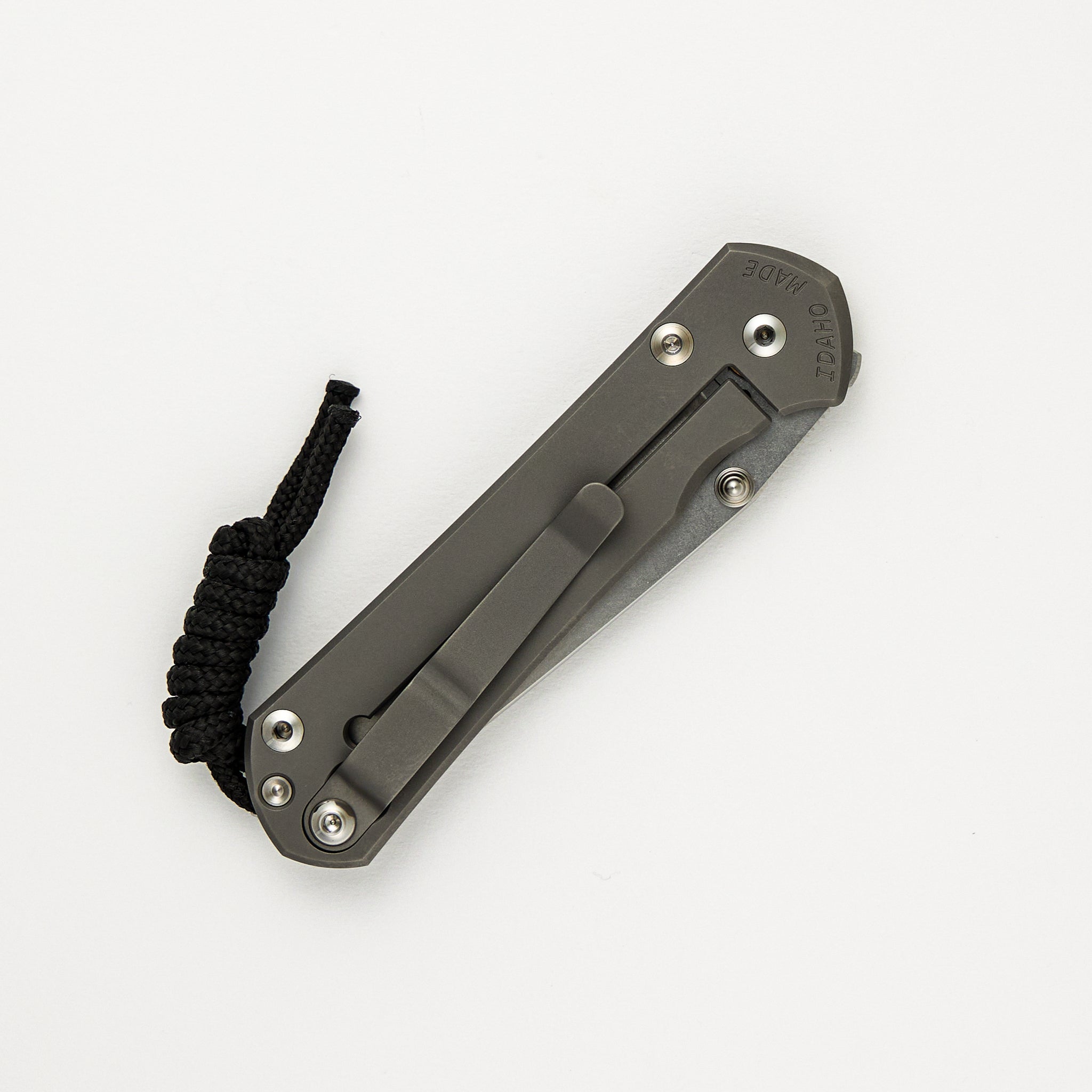 Small Sebenza 31 - Tanto CPM MagnaCut Blade - Glass Blasted - Silver Double Lugs