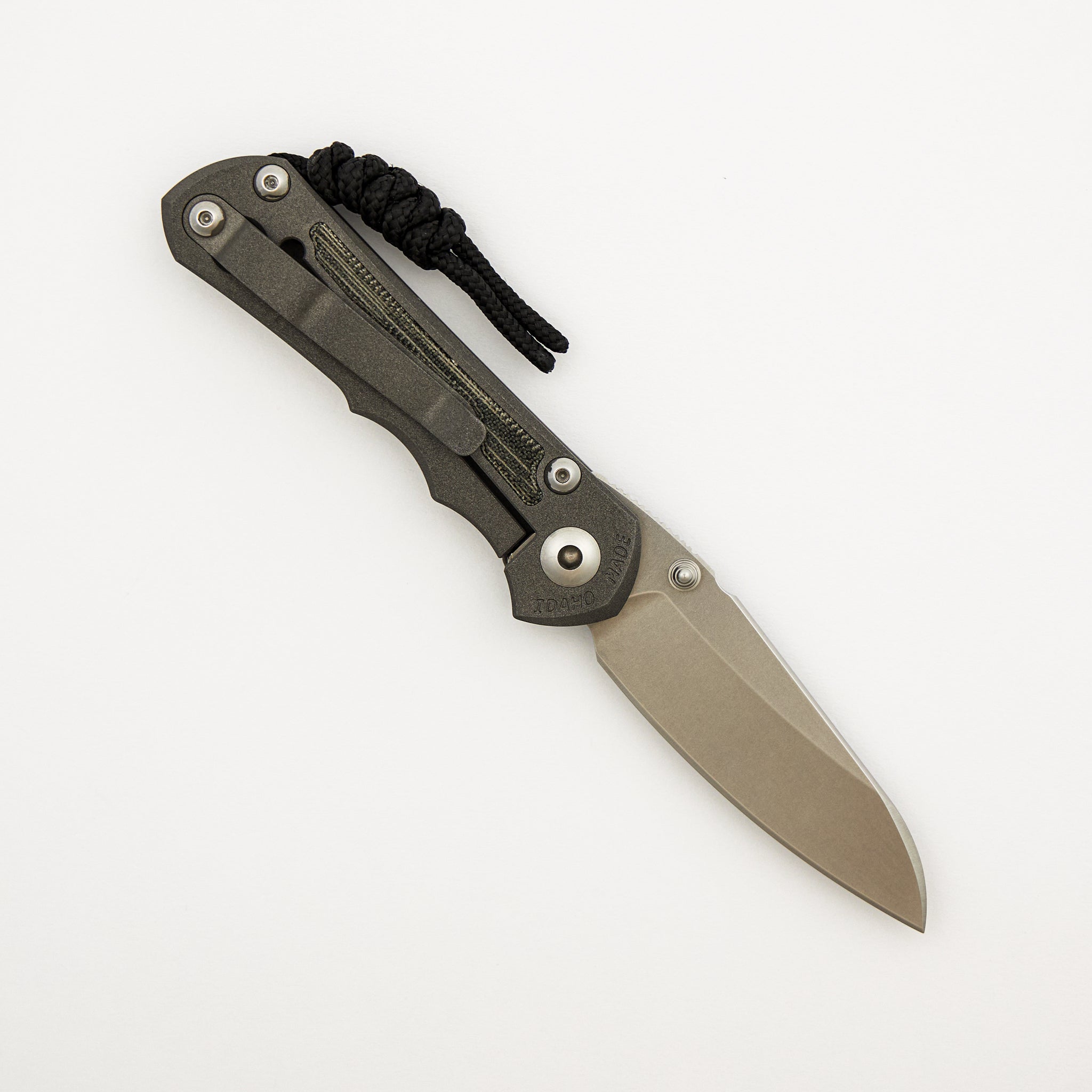 Small Inkosi - Black Canvas Micarta Inlays - Insingo CPM S45VN Blade